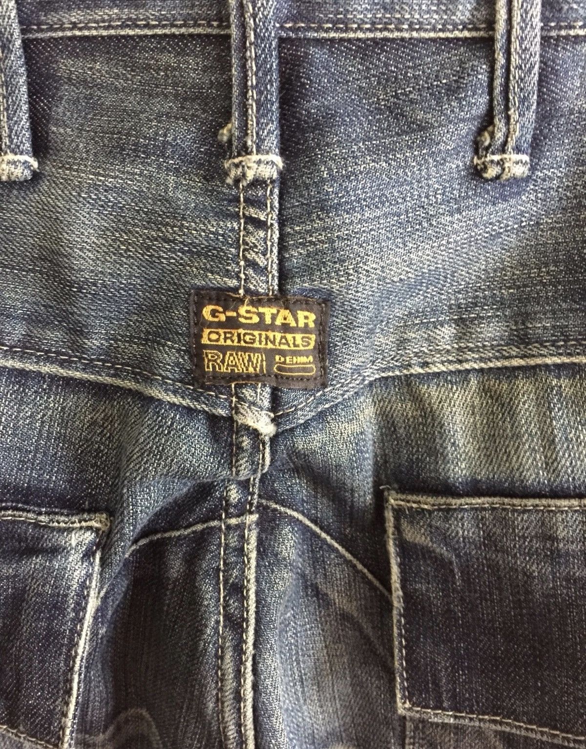 G-Star G-Star Distressed Denim Jeans Trousers Pants Size US 35 - 7 Thumbnail
