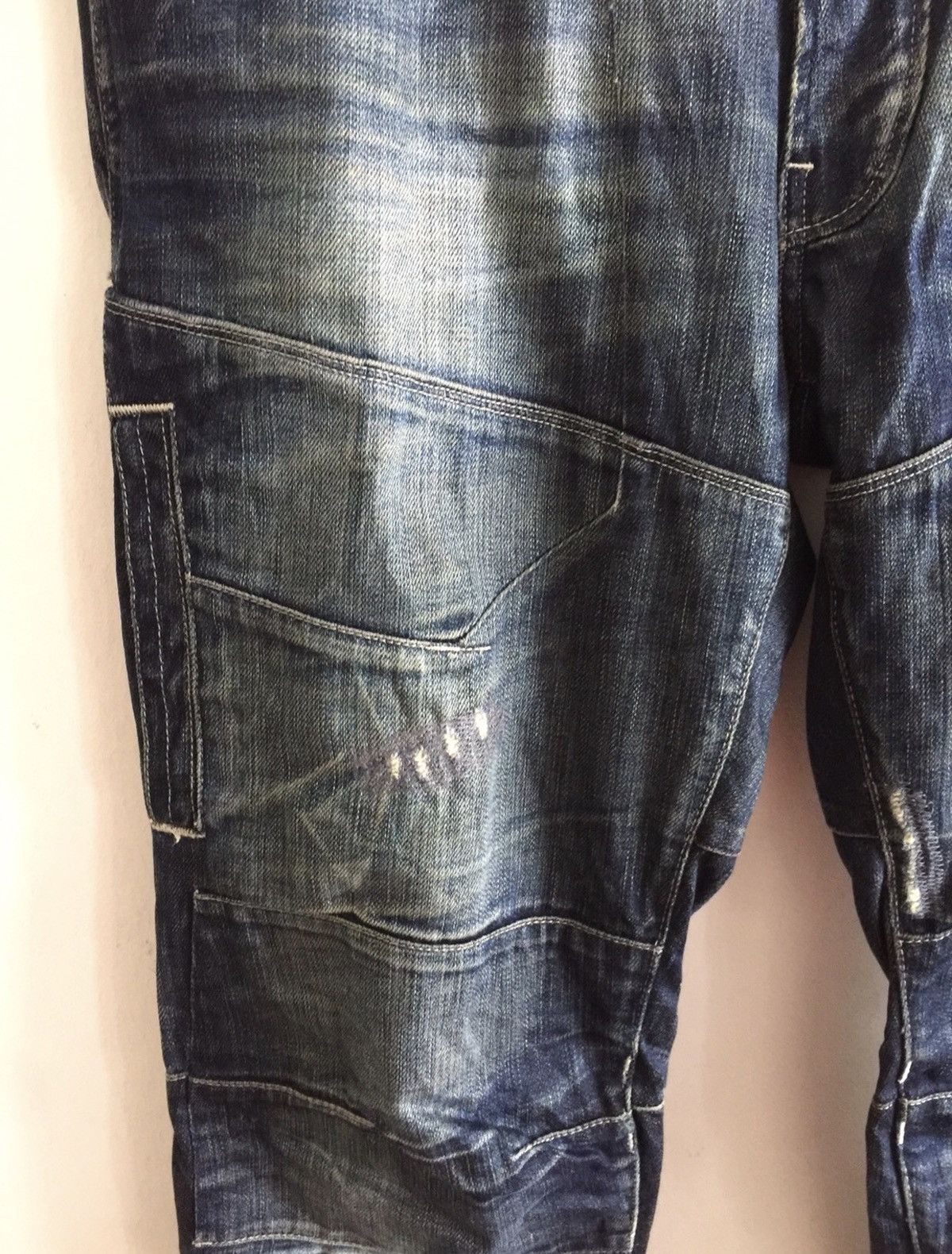 G-Star G-Star Distressed Denim Jeans Trousers Pants Size US 35 - 4 Thumbnail