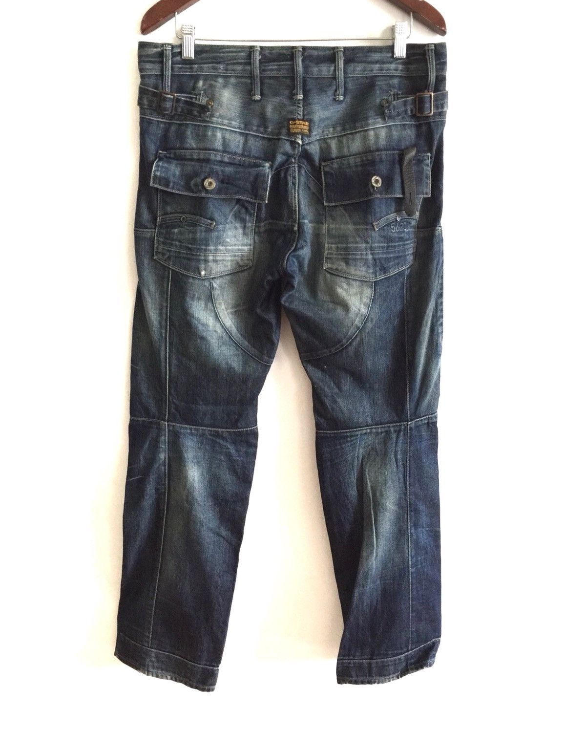 G-Star G-Star Distressed Denim Jeans Trousers Pants Size US 35 - 2 Thumbnail