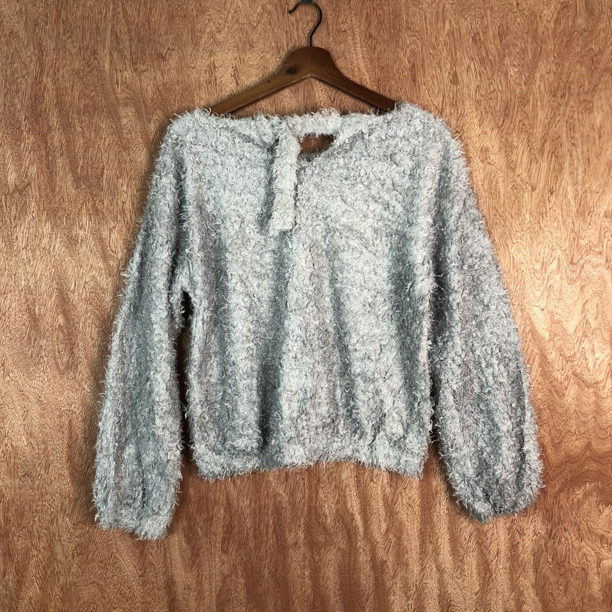 Homespun Knitwear Vintage Dreamy Mine Grey Knitwear Size US L / EU 52-54 / 3 - 10 Thumbnail