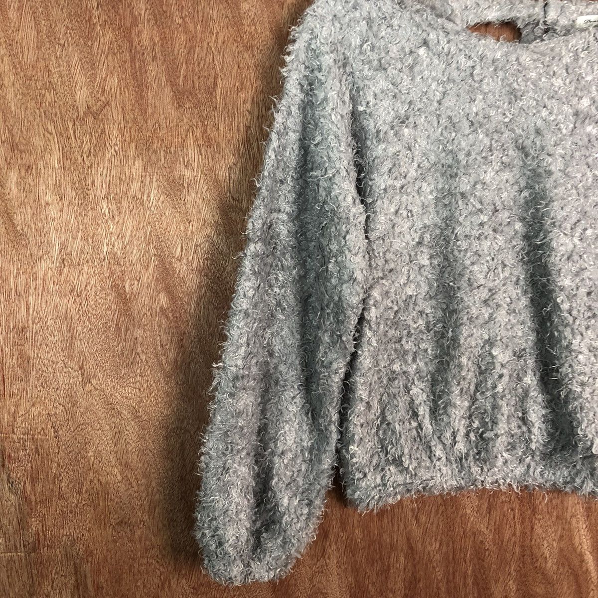 Homespun Knitwear Vintage Dreamy Mine Grey Knitwear Size US L / EU 52-54 / 3 - 7 Thumbnail