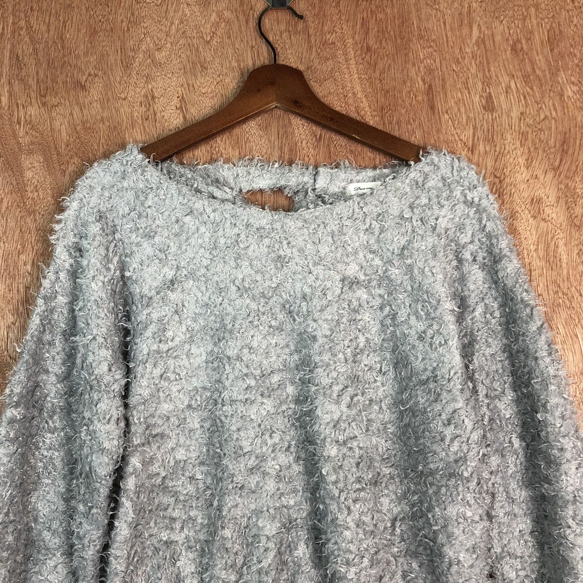 Homespun Knitwear Vintage Dreamy Mine Grey Knitwear Size US L / EU 52-54 / 3 - 2 Thumbnail