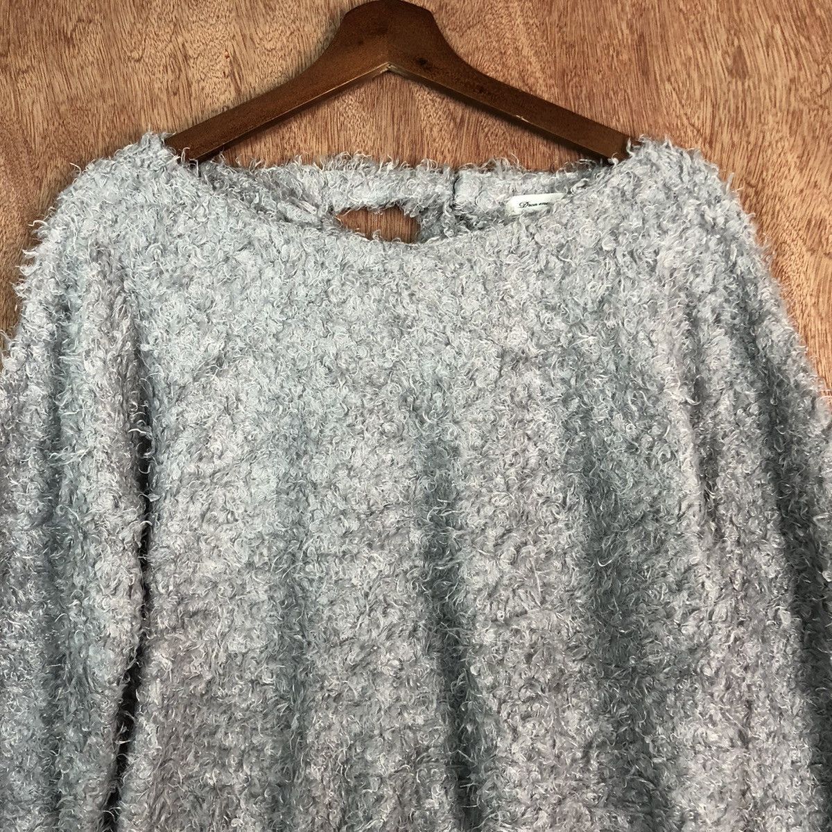 Homespun Knitwear Vintage Dreamy Mine Grey Knitwear Size US L / EU 52-54 / 3 - 8 Thumbnail