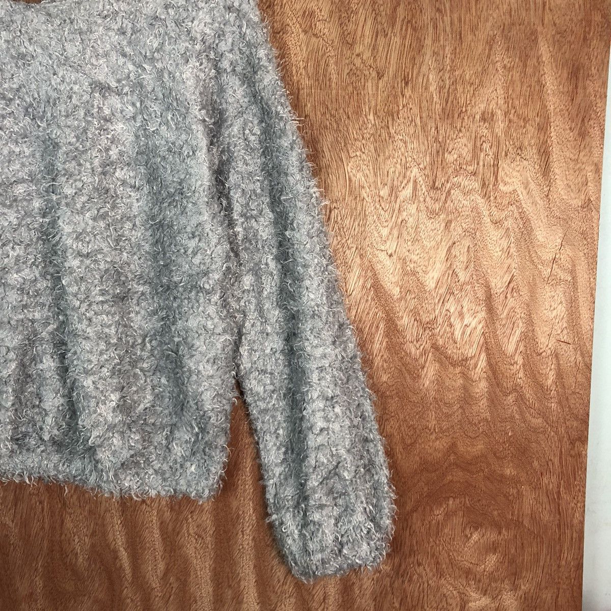 Homespun Knitwear Vintage Dreamy Mine Grey Knitwear Size US L / EU 52-54 / 3 - 5 Thumbnail