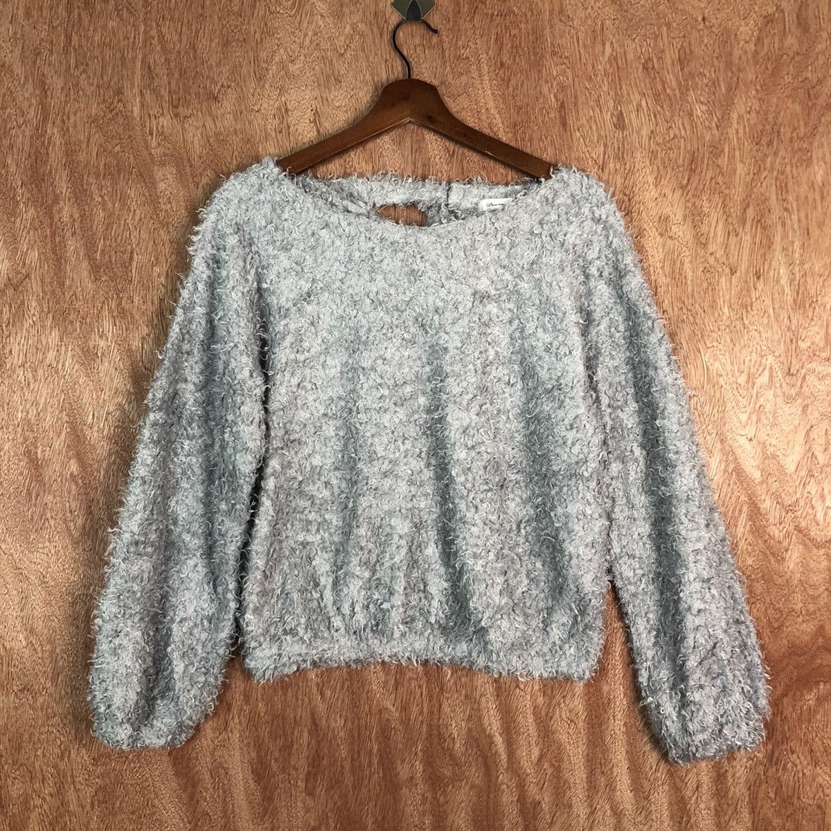 Homespun Knitwear Vintage Dreamy Mine Grey Knitwear Size US L / EU 52-54 / 3 - 3 Thumbnail
