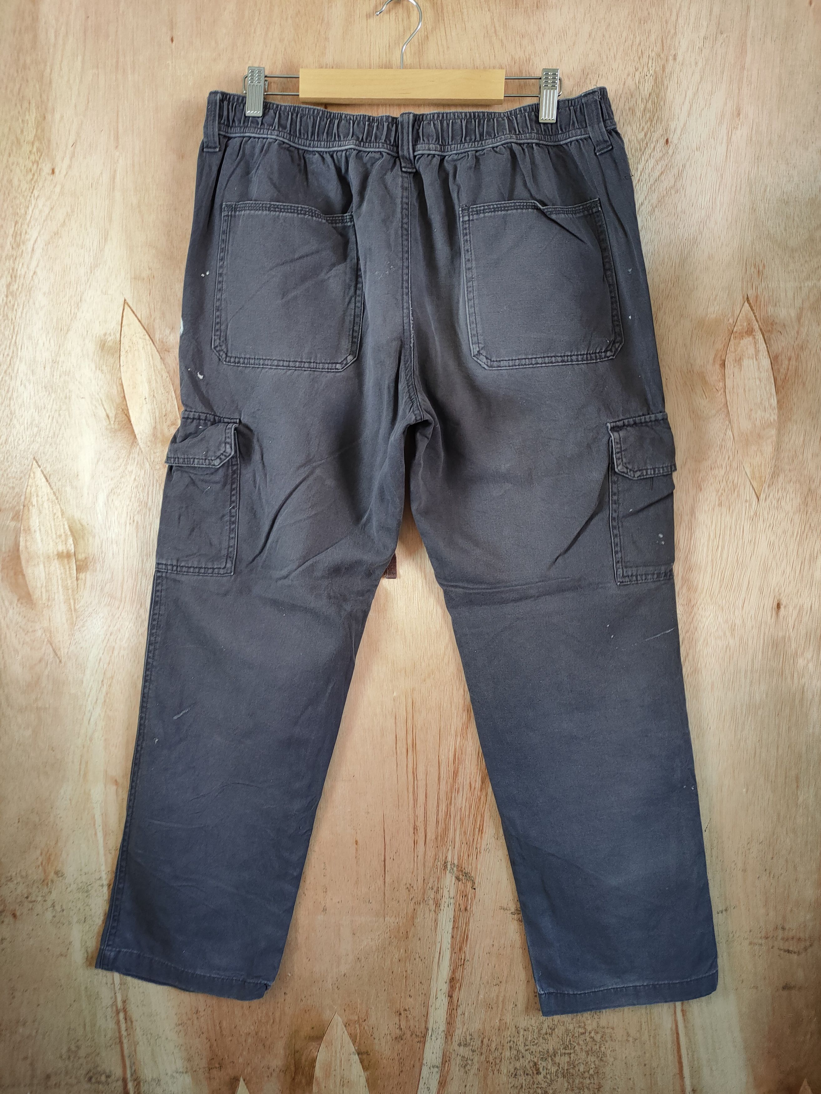 Japanese Brand JAPANESE BRAND FADED CARGO PANTS/PAINT PANTS Size US 32 / EU 48 - 7 Thumbnail