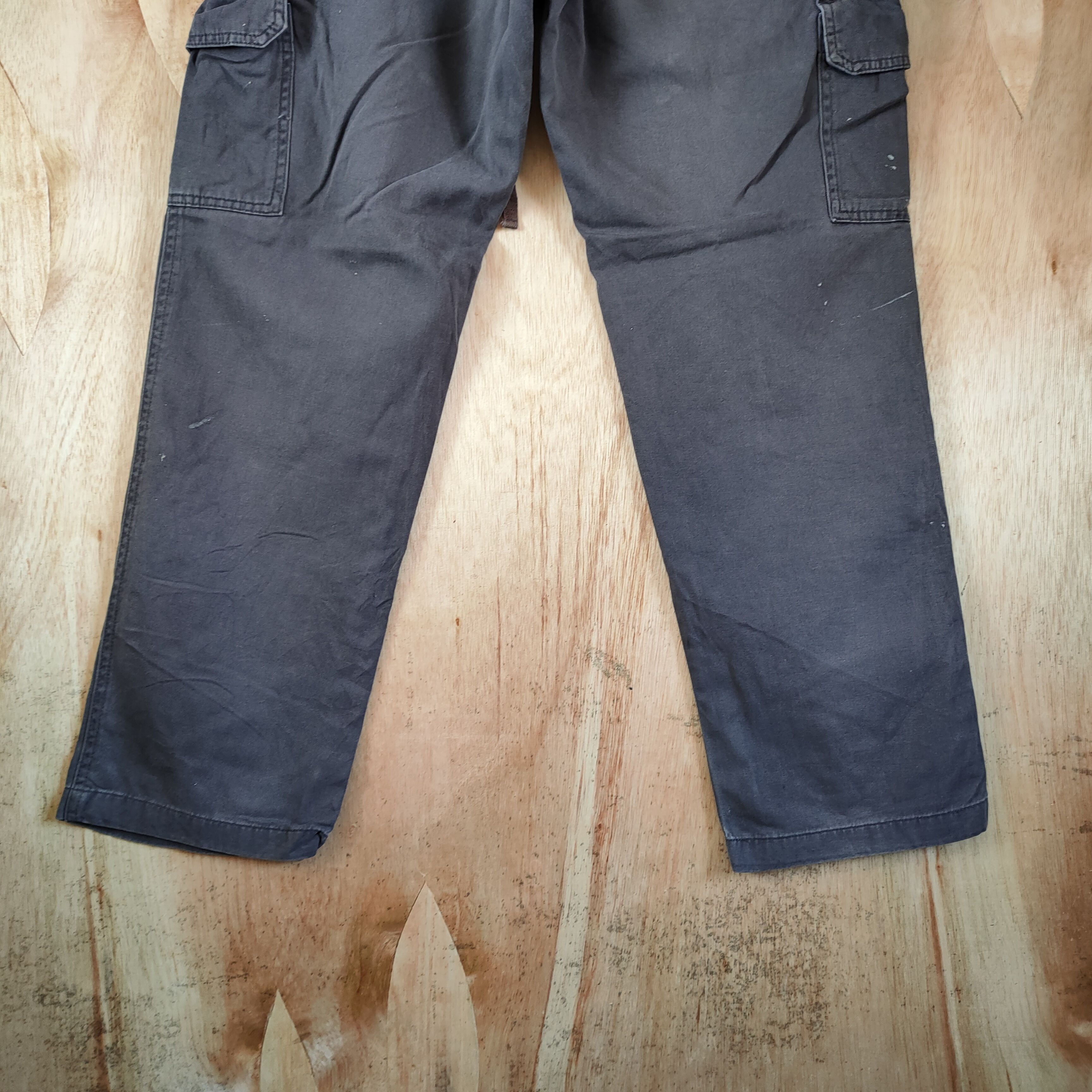 Japanese Brand JAPANESE BRAND FADED CARGO PANTS/PAINT PANTS Size US 32 / EU 48 - 9 Thumbnail