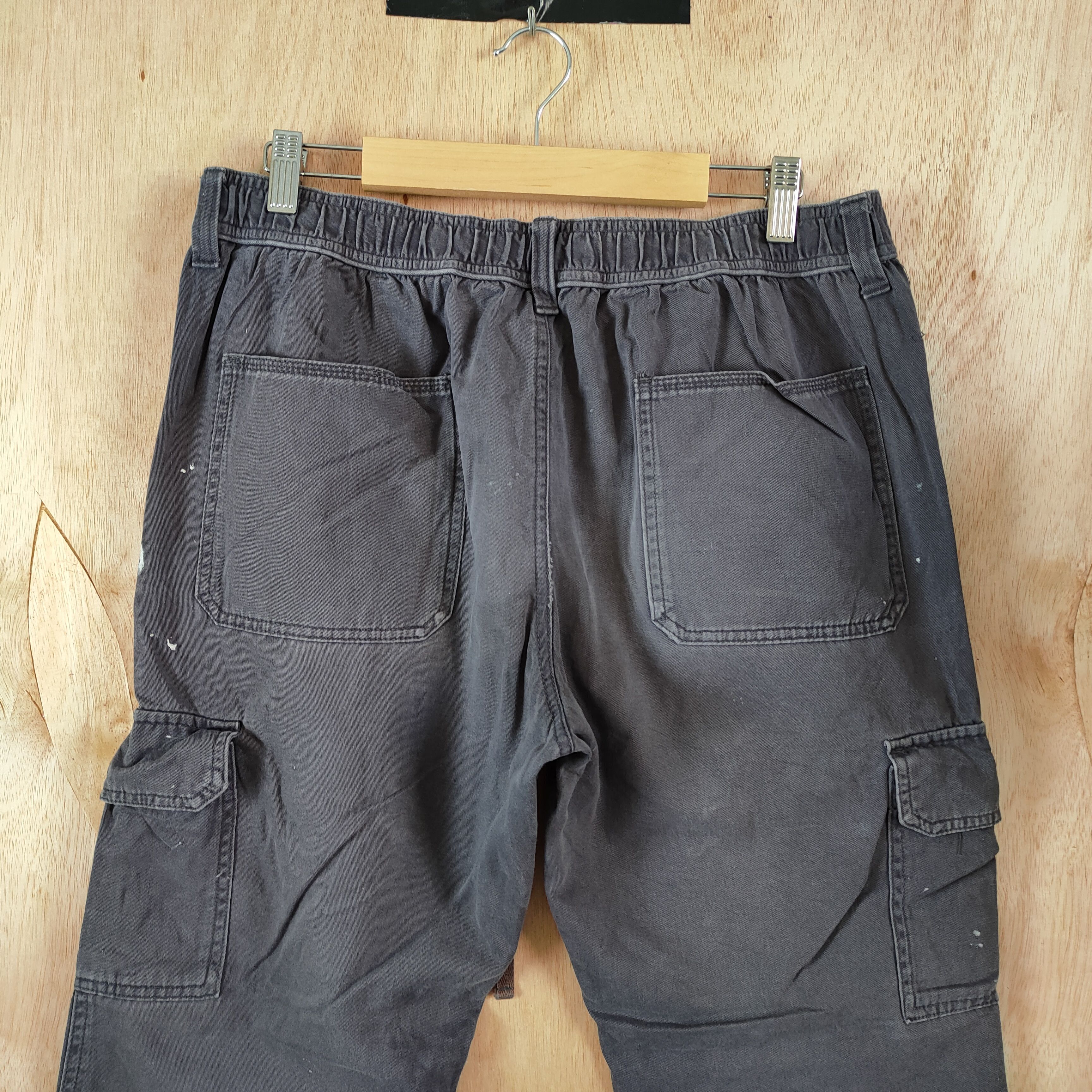 Japanese Brand JAPANESE BRAND FADED CARGO PANTS/PAINT PANTS Size US 32 / EU 48 - 8 Thumbnail
