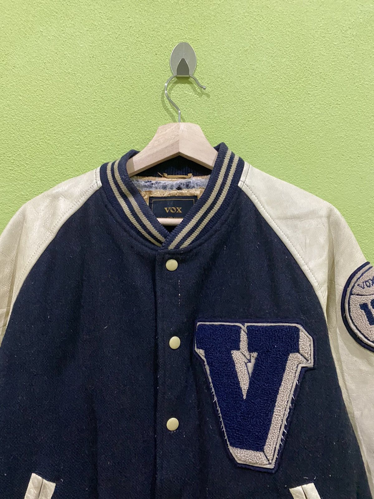 Japanese Brand × Vintage VINTAGE VOX CREW VARSITY JACKET Size US L / EU 52-54 / 3 - 4 Thumbnail