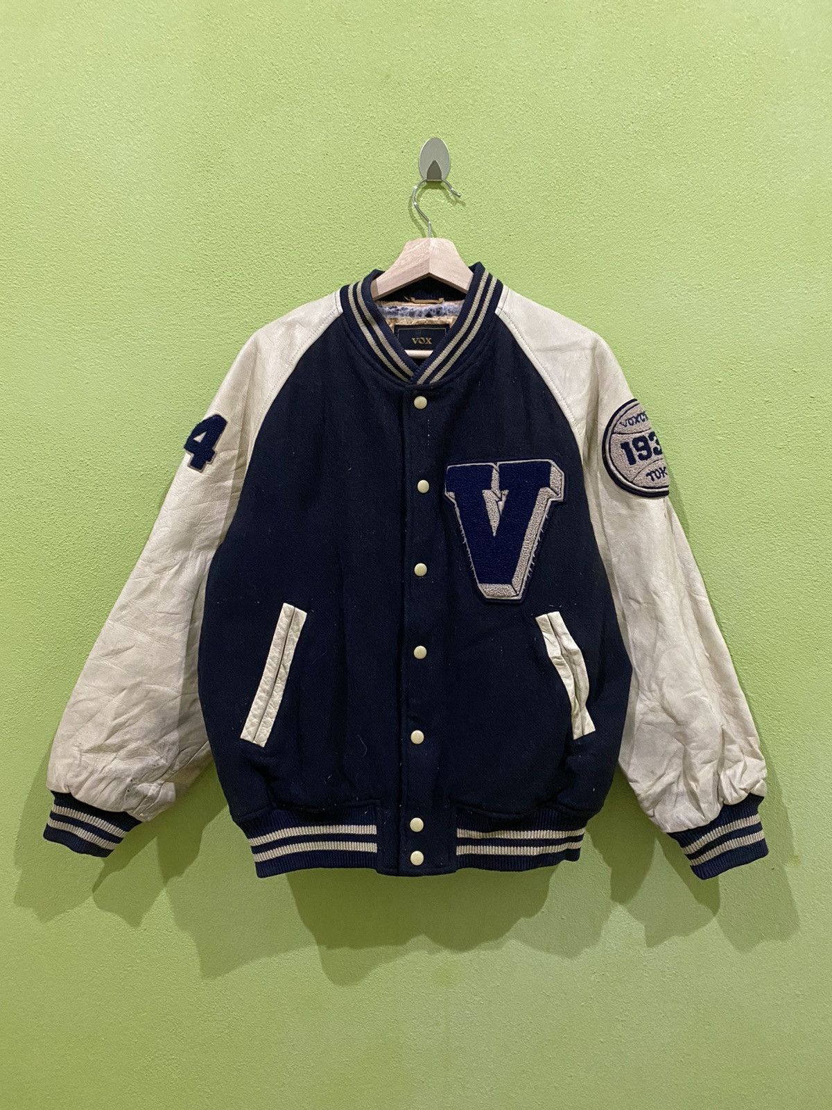 Japanese Brand × Vintage VINTAGE VOX CREW VARSITY JACKET Size US L / EU 52-54 / 3 - 2 Thumbnail