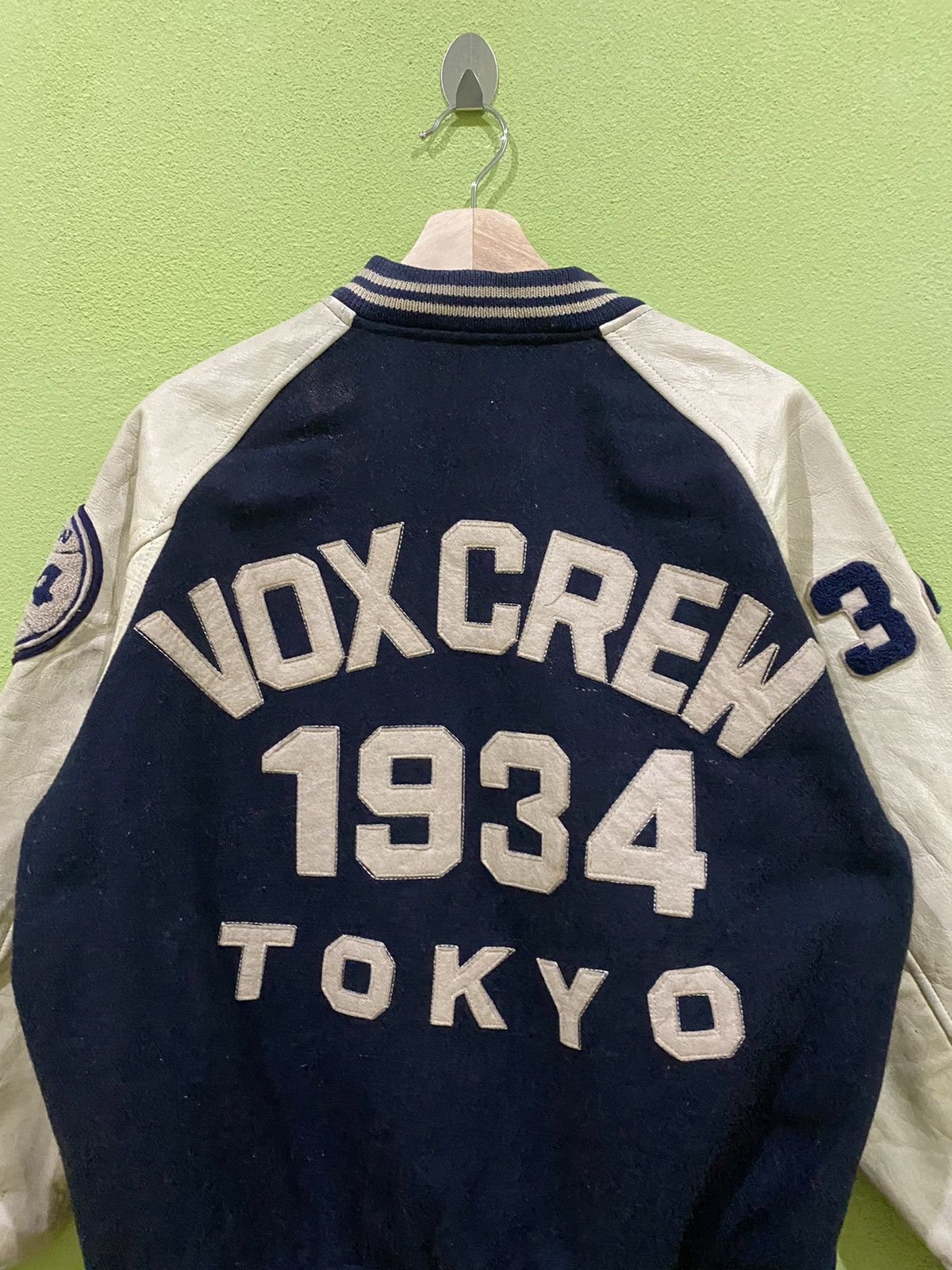 Japanese Brand × Vintage VINTAGE VOX CREW VARSITY JACKET Size US L / EU 52-54 / 3 - 9 Thumbnail