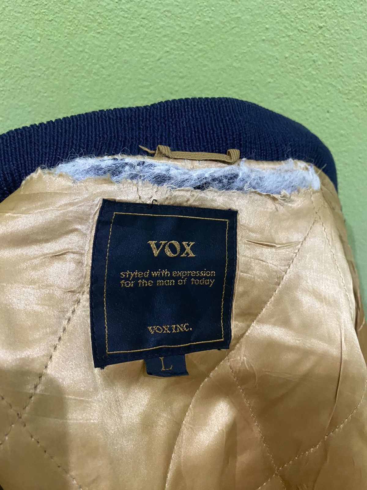 Japanese Brand × Vintage VINTAGE VOX CREW VARSITY JACKET Size US L / EU 52-54 / 3 - 14 Thumbnail