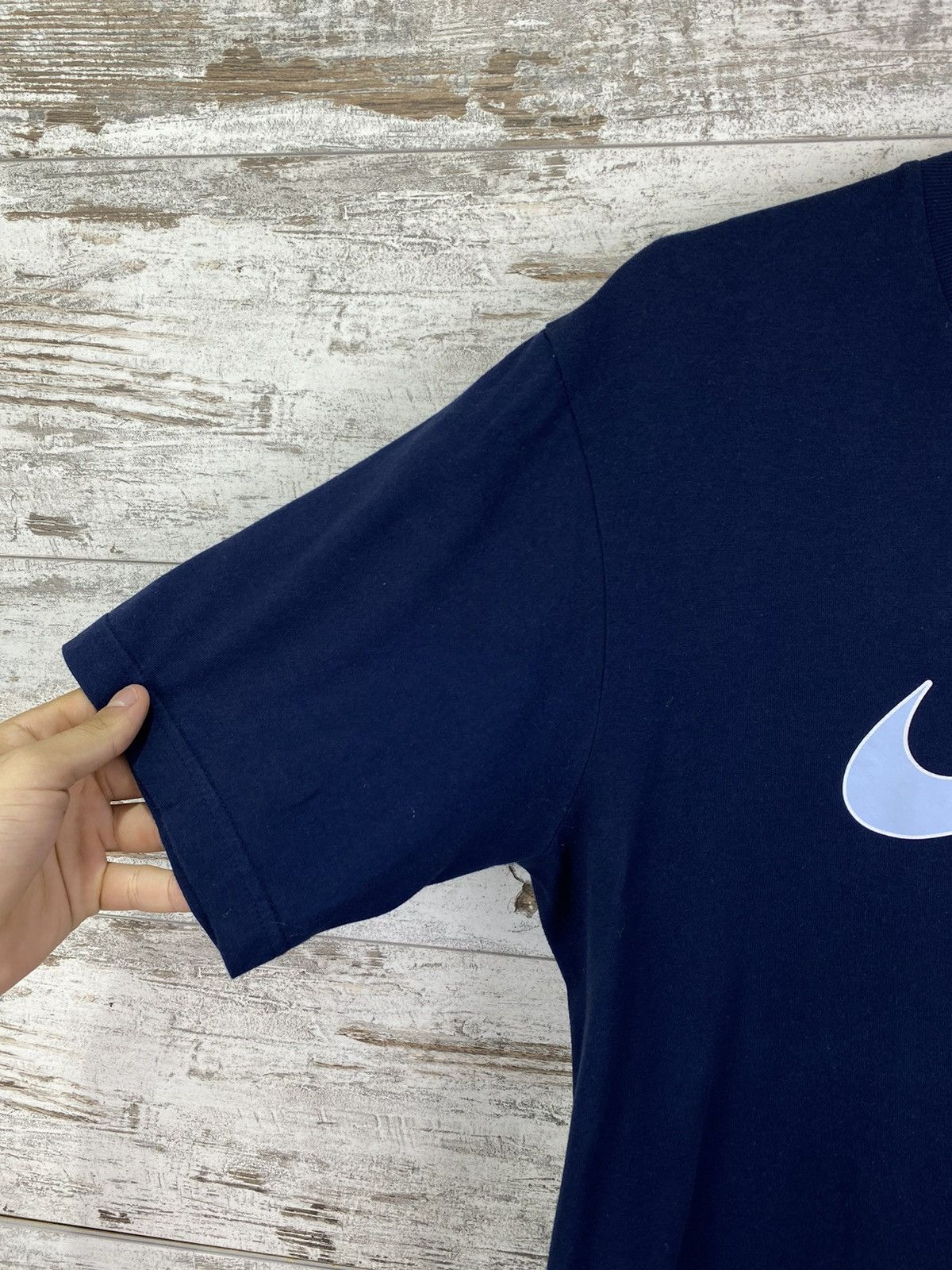 Nike Mens Nike T-shirt centre swoosh streetwear y2k tee tn acg Size US L / EU 52-54 / 3 - 3 Thumbnail