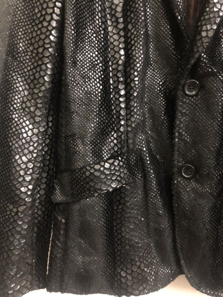 Japanese Brand Exotic Snake Scales Design by CUSTOM CULTURE Size US S / EU 44-46 / 1 - 4 Thumbnail