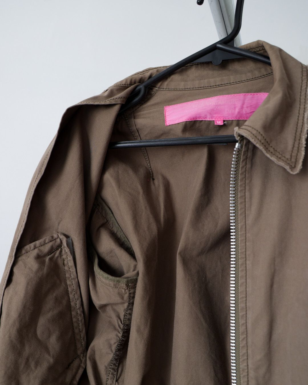 Comme des Garcons AD2003 Junya Watanabe Cropped Military Flight Bomber Jacket Size US S / EU 44-46 / 1 - 13 Thumbnail