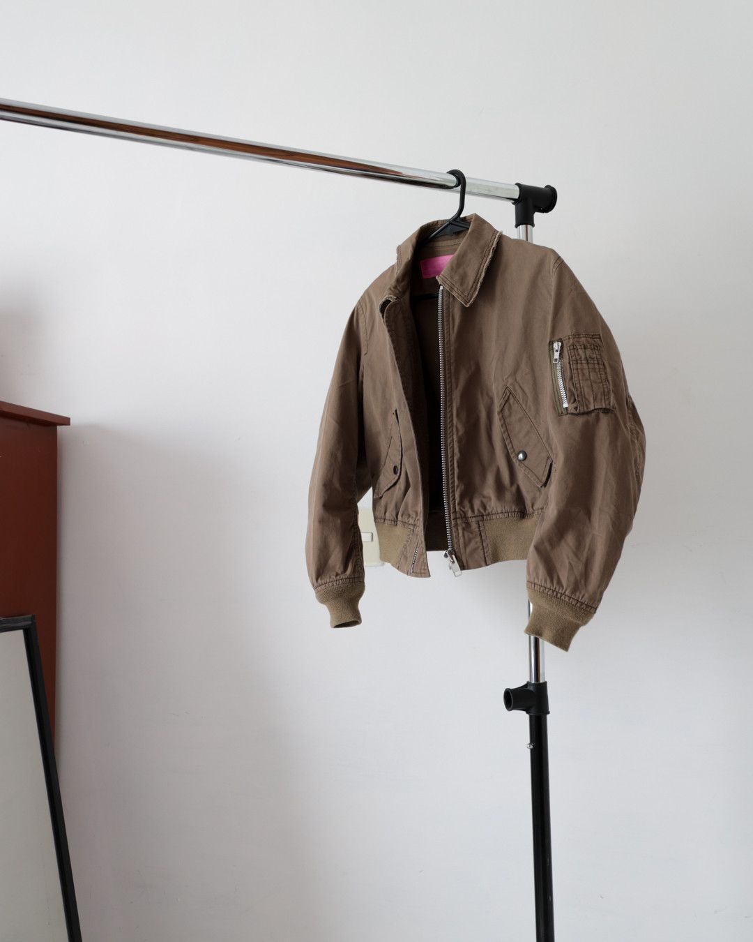 Comme des Garcons AD2003 Junya Watanabe Cropped Military Flight Bomber Jacket Size US S / EU 44-46 / 1 - 6 Thumbnail