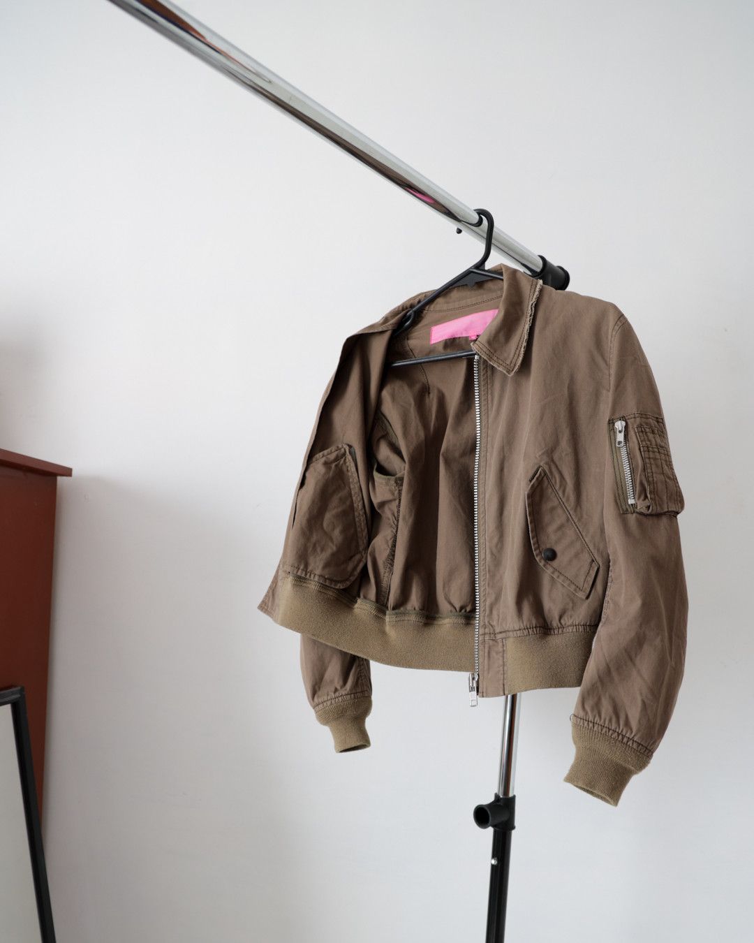 Comme des Garcons AD2003 Junya Watanabe Cropped Military Flight Bomber Jacket Size US S / EU 44-46 / 1 - 5 Thumbnail