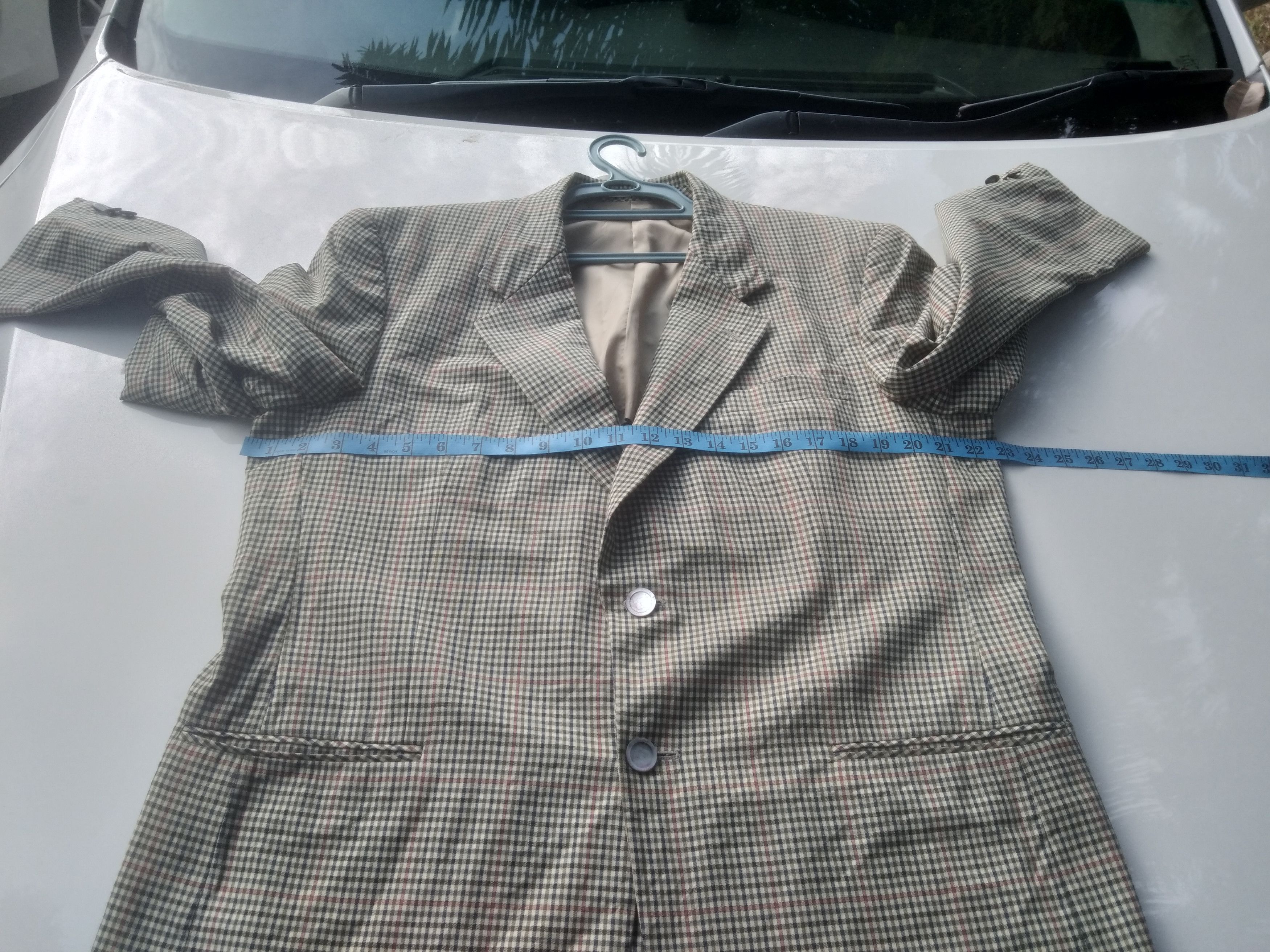 Designer VINTAGE PACO RABANNE LIGHT BLAZER Size US L / EU 52-54 / 3 - 16 Thumbnail