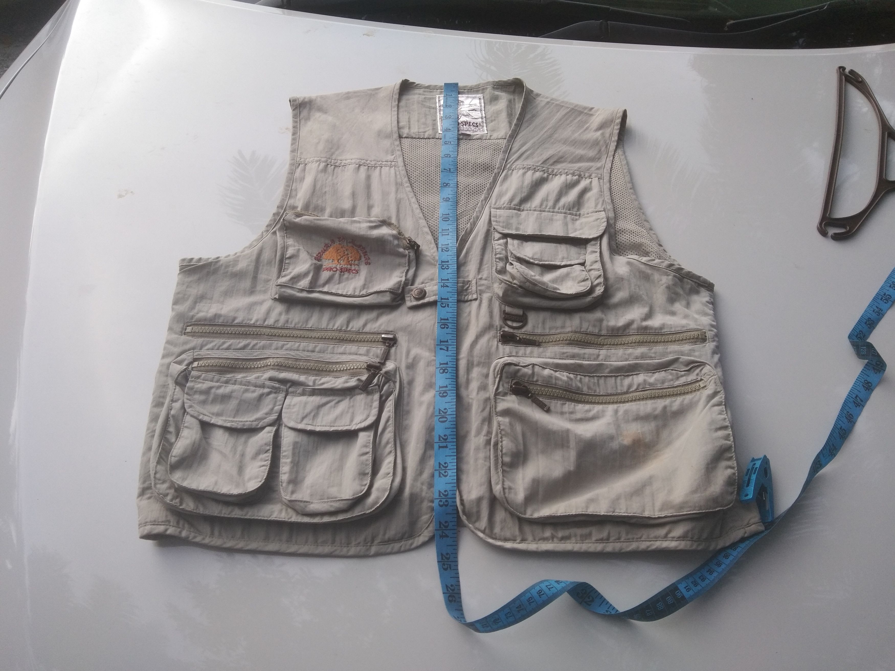 Japanese Brand VINTAGE PRO-SPECS 9 POCKET VEST JACKET Size US L / EU 52-54 / 3 - 11 Thumbnail