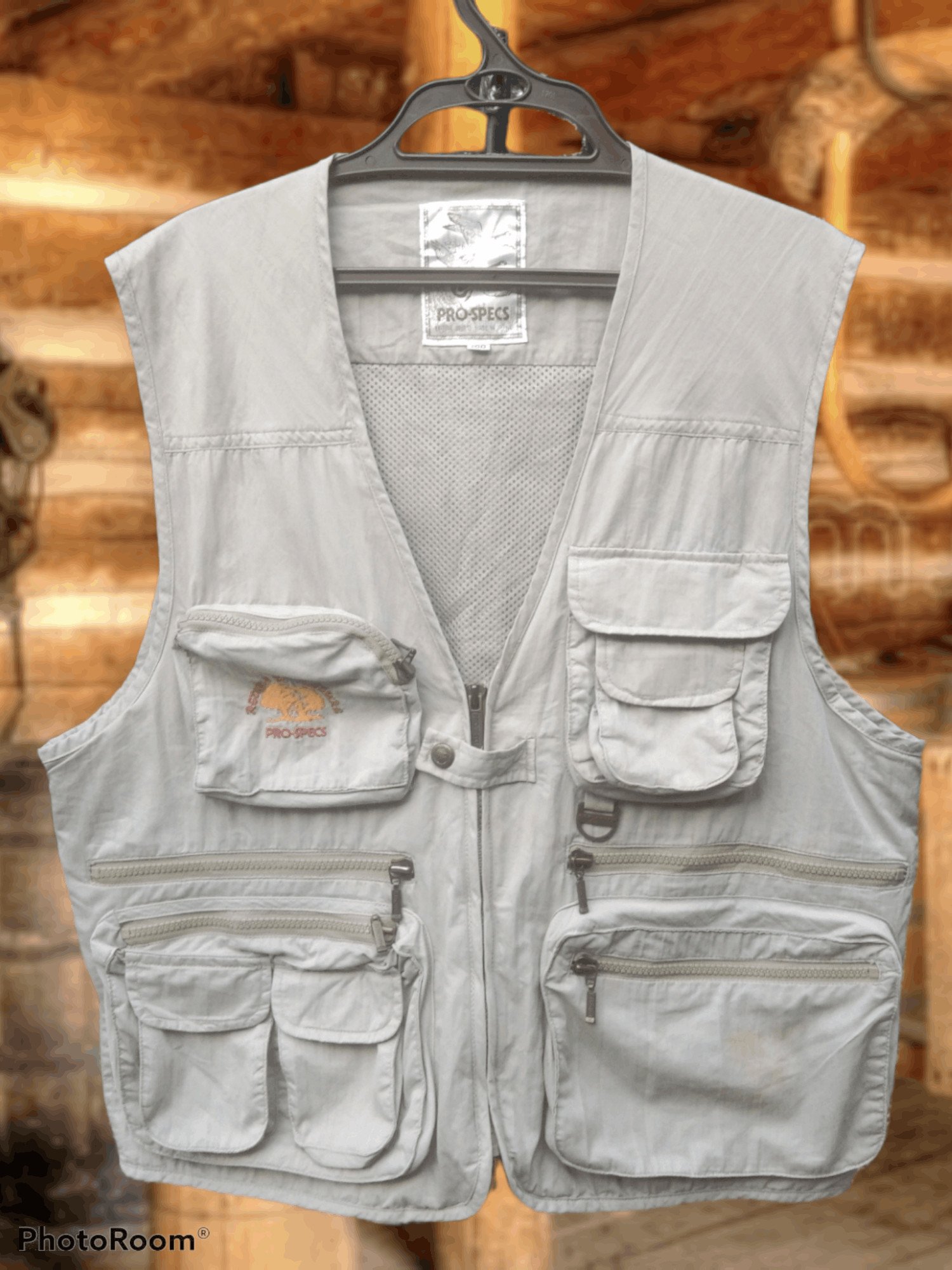 Japanese Brand VINTAGE PRO-SPECS 9 POCKET VEST JACKET Size US L / EU 52-54 / 3 - 1 Thumbnail