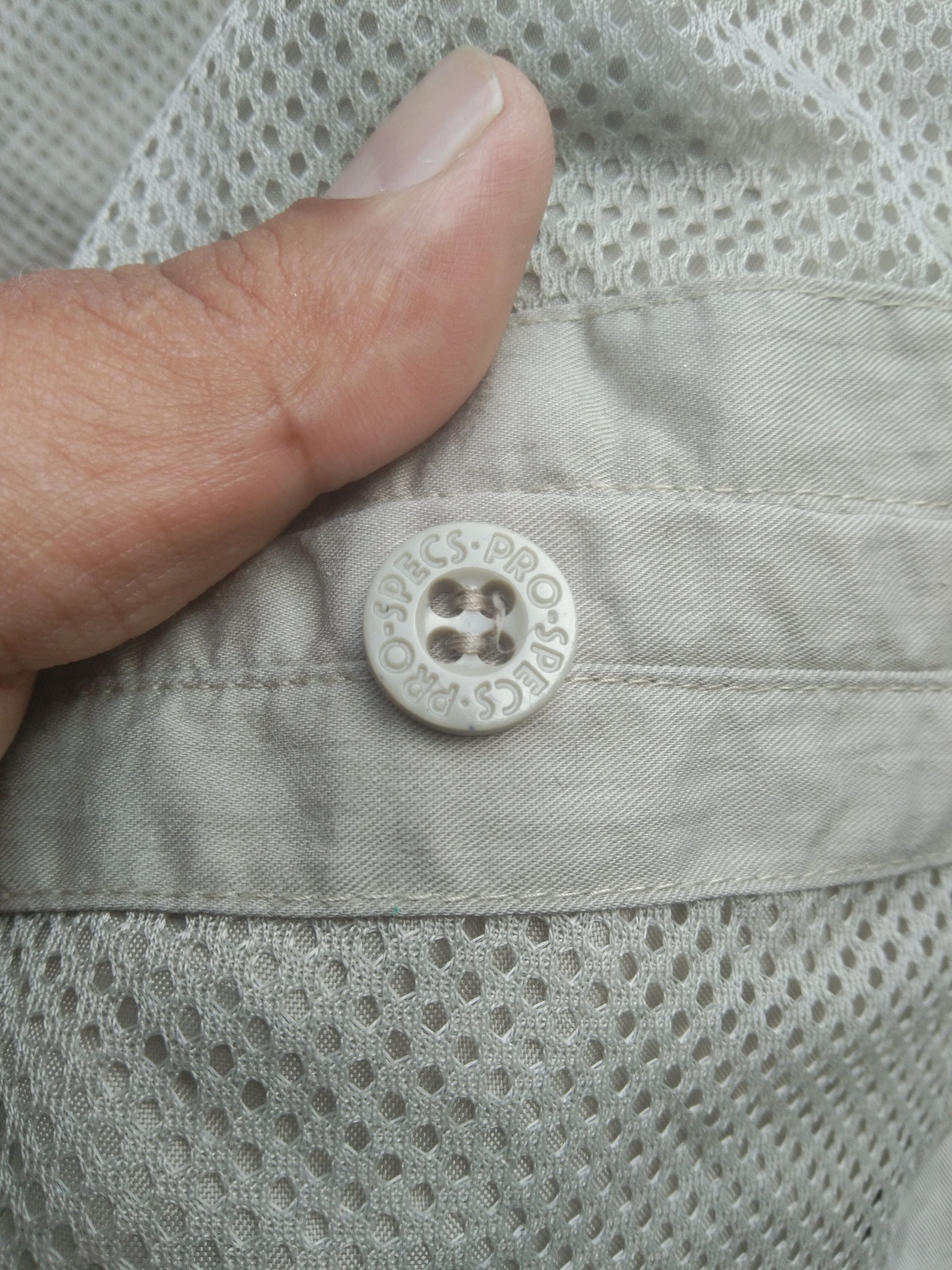 Japanese Brand VINTAGE PRO-SPECS 9 POCKET VEST JACKET Size US L / EU 52-54 / 3 - 4 Thumbnail