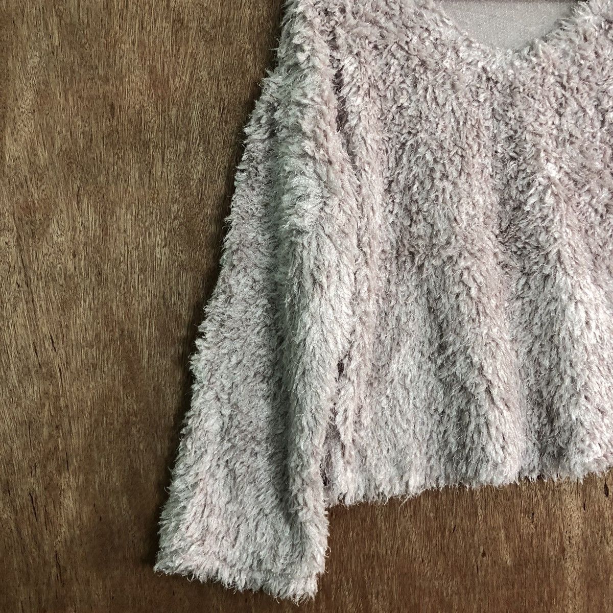 Homespun Knitwear Moca Light Purple Mohair Shag Shaggy Knitwear Size US M / EU 48-50 / 2 - 7 Thumbnail