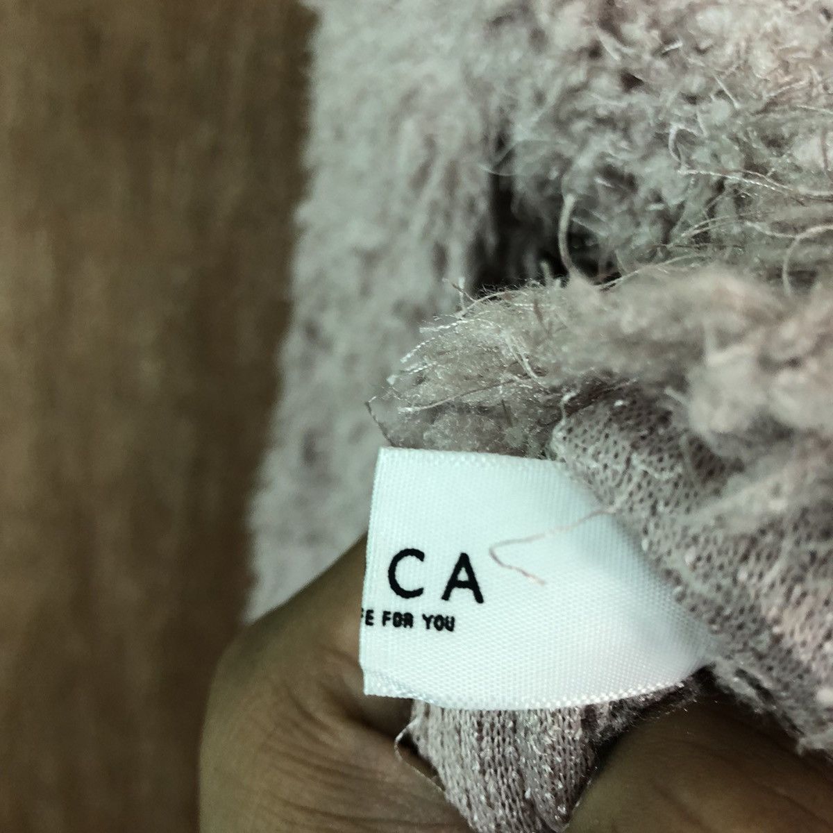 Homespun Knitwear Moca Light Purple Mohair Shag Shaggy Knitwear Size US M / EU 48-50 / 2 - 12 Thumbnail