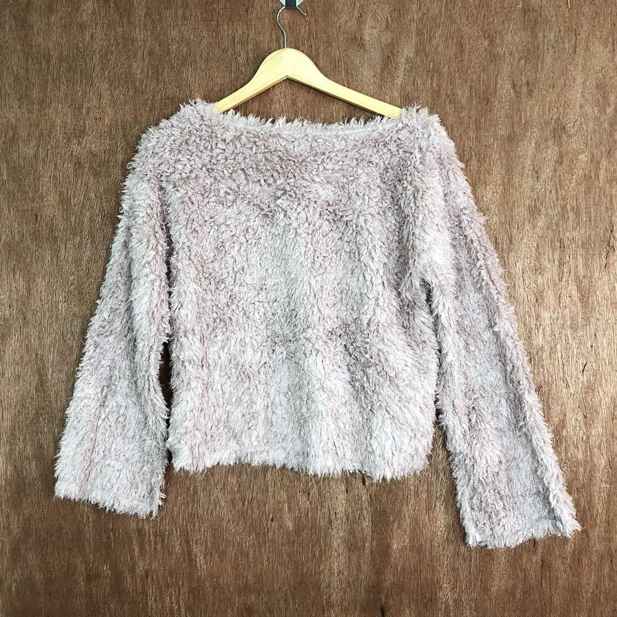 Homespun Knitwear Moca Light Purple Mohair Shag Shaggy Knitwear Size US M / EU 48-50 / 2 - 9 Thumbnail