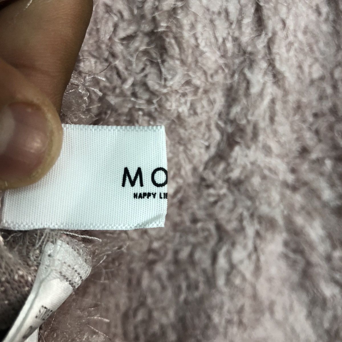 Homespun Knitwear Moca Light Purple Mohair Shag Shaggy Knitwear Size US M / EU 48-50 / 2 - 11 Thumbnail