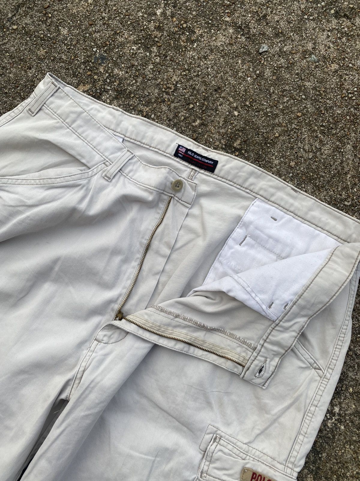 Vintage Vintage Polo Ralph Lauren Cargo Pant Baggy Tactical size 40 Size US 40 / EU 56 - 4 Thumbnail