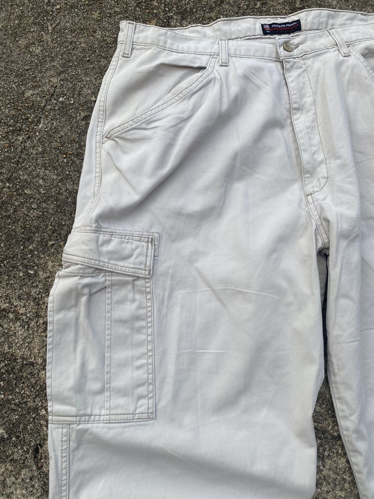 Vintage Vintage Polo Ralph Lauren Cargo Pant Baggy Tactical size 40 Size US 40 / EU 56 - 11 Thumbnail