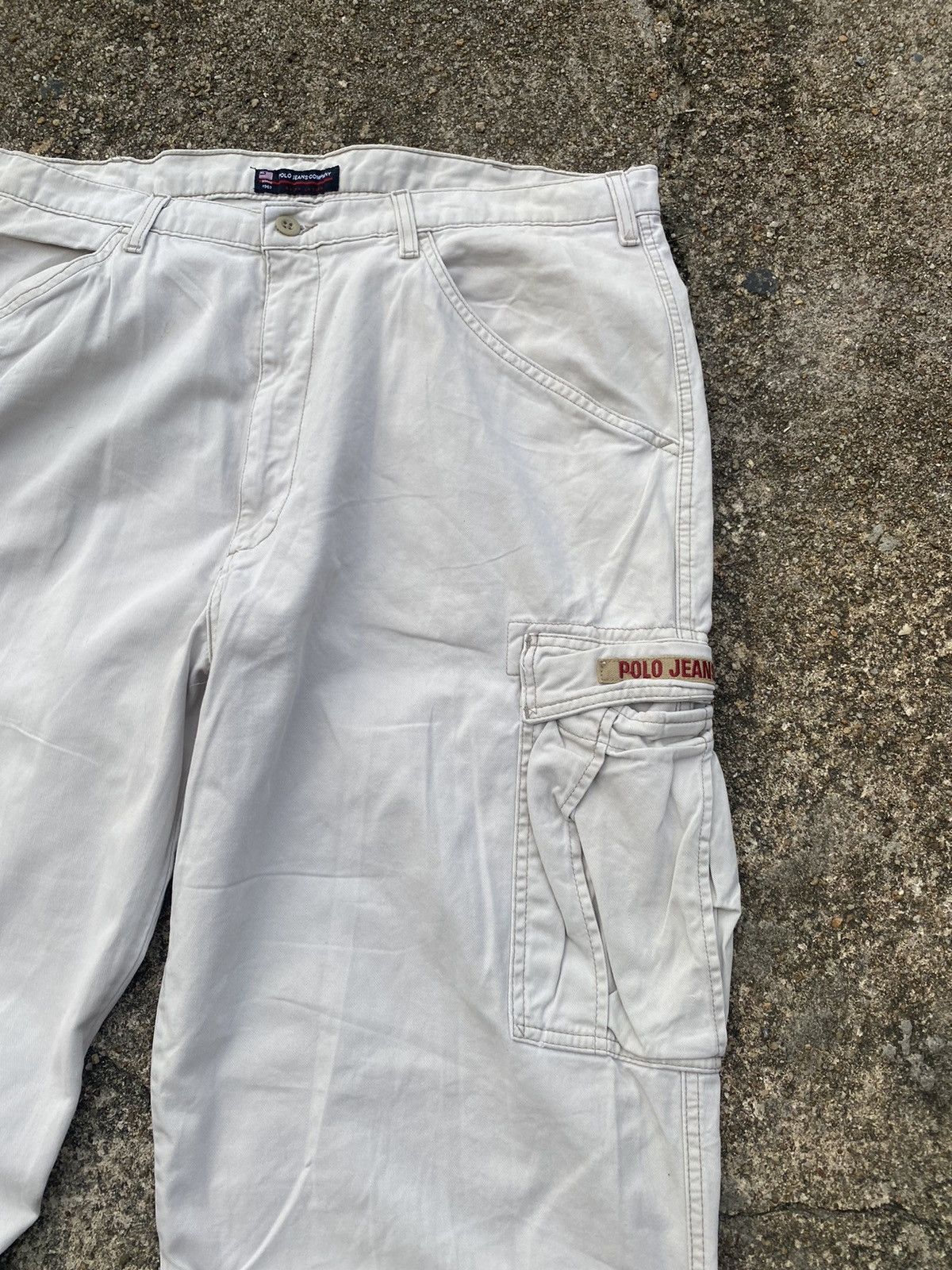 Vintage Vintage Polo Ralph Lauren Cargo Pant Baggy Tactical size 40 Size US 40 / EU 56 - 10 Thumbnail