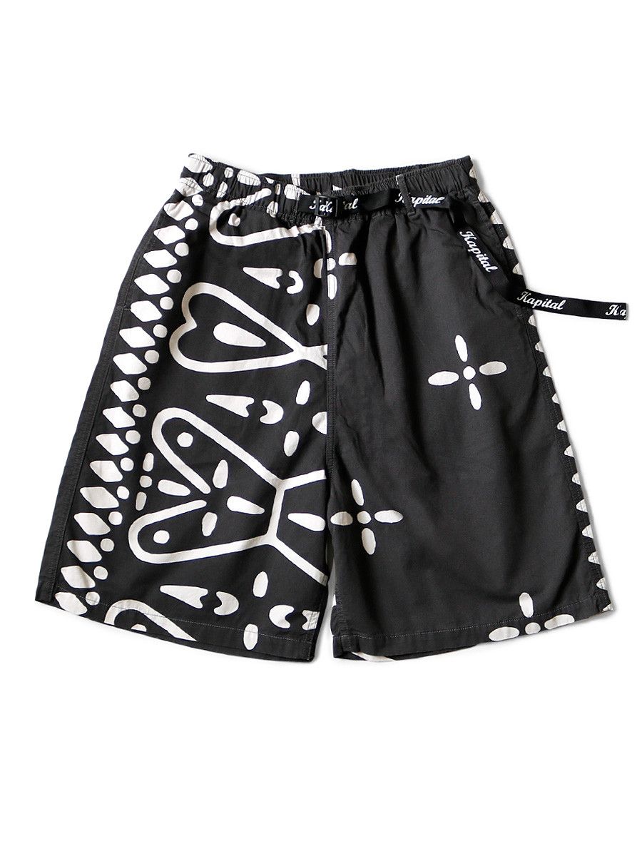 Kapital Humongous Paisely printed shorts