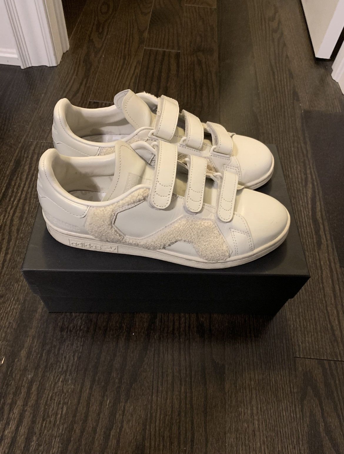 Adidas × Raf Simons Raf Simons Stan Smith Comfort Badge Size US 7.5 / EU 40-41 - 2 Thumbnail