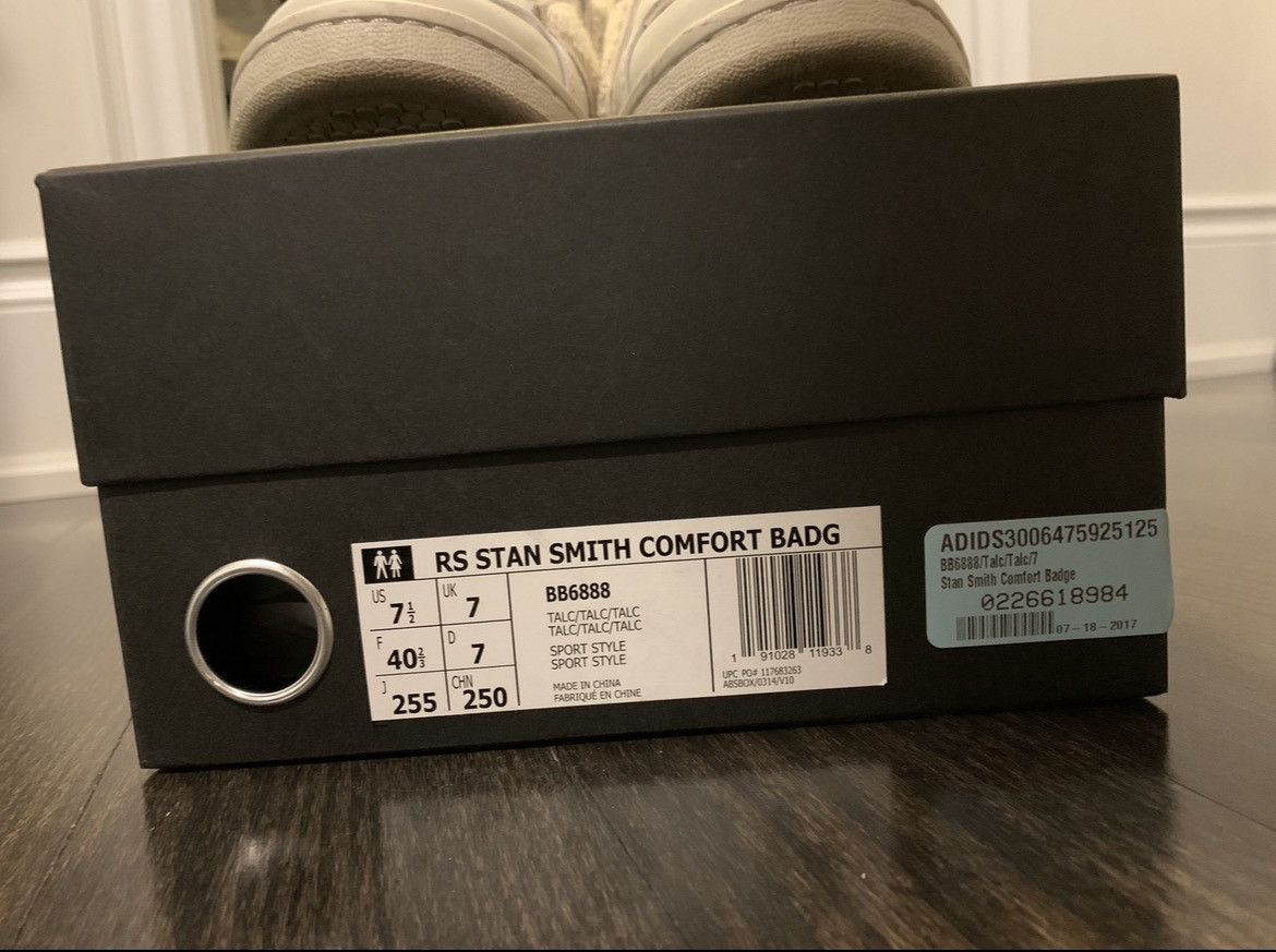 Adidas × Raf Simons Raf Simons Stan Smith Comfort Badge Size US 7.5 / EU 40-41 - 4 Thumbnail
