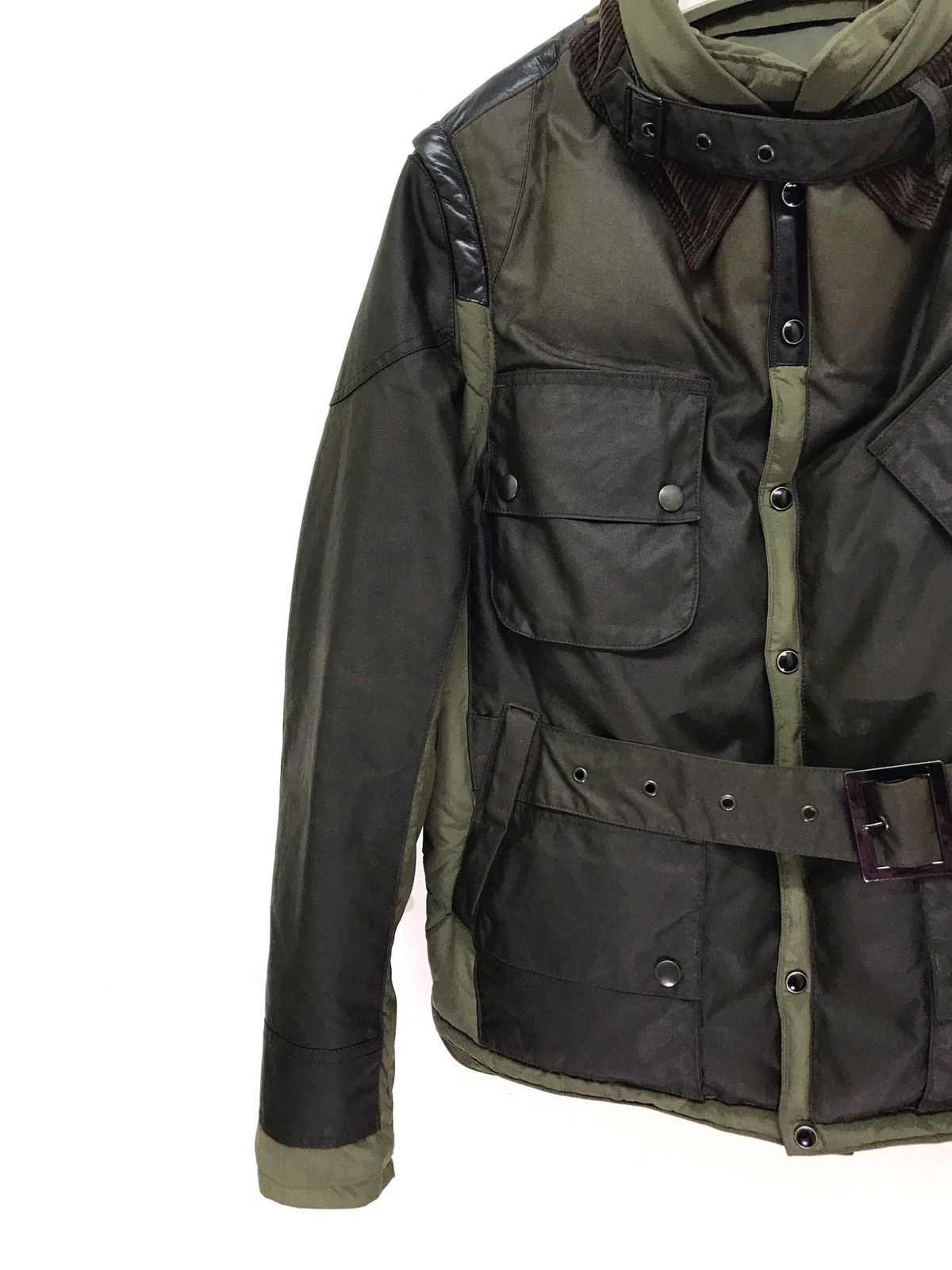 Maison MIHARA YASUHIRO Rare Miharayasuhiro Paratrooper Down Jacket Waxed Slim Size US M / EU 48-50 / 2 - 4 Thumbnail