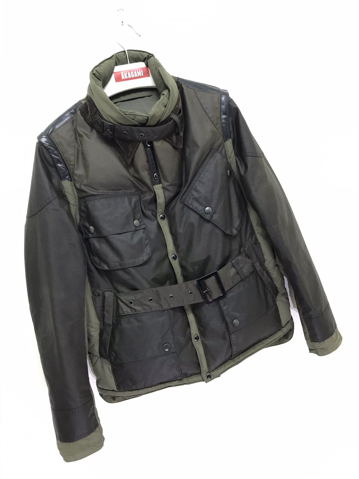 Maison MIHARA YASUHIRO Rare Miharayasuhiro Paratrooper Down Jacket Waxed Slim Size US M / EU 48-50 / 2 - 2 Thumbnail