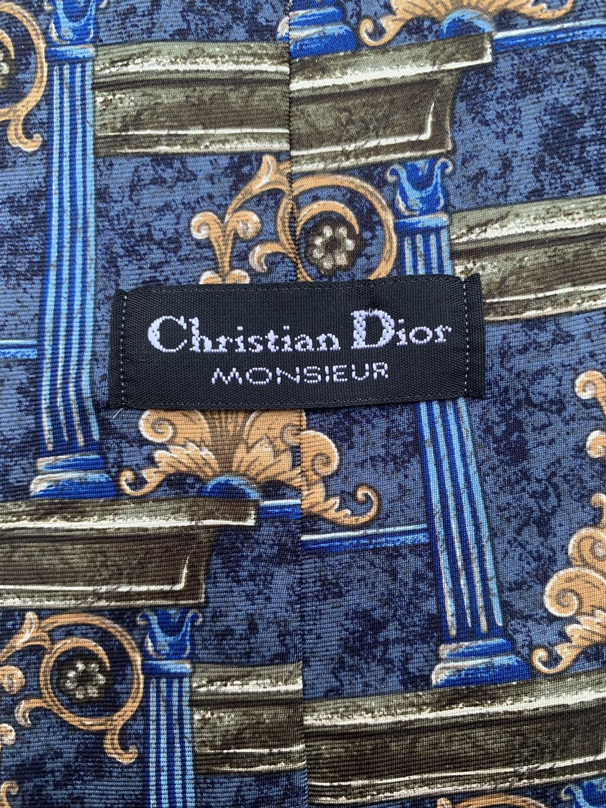Christian Dior Monsieur Christian Dior Monsieur Tie Size ONE SIZE - 4 Thumbnail
