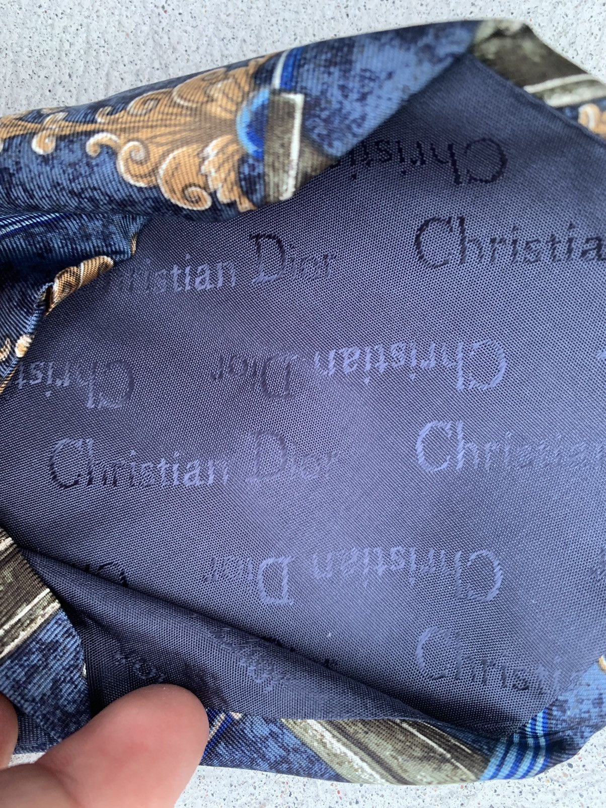 Christian Dior Monsieur Christian Dior Monsieur Tie Size ONE SIZE - 5 Thumbnail