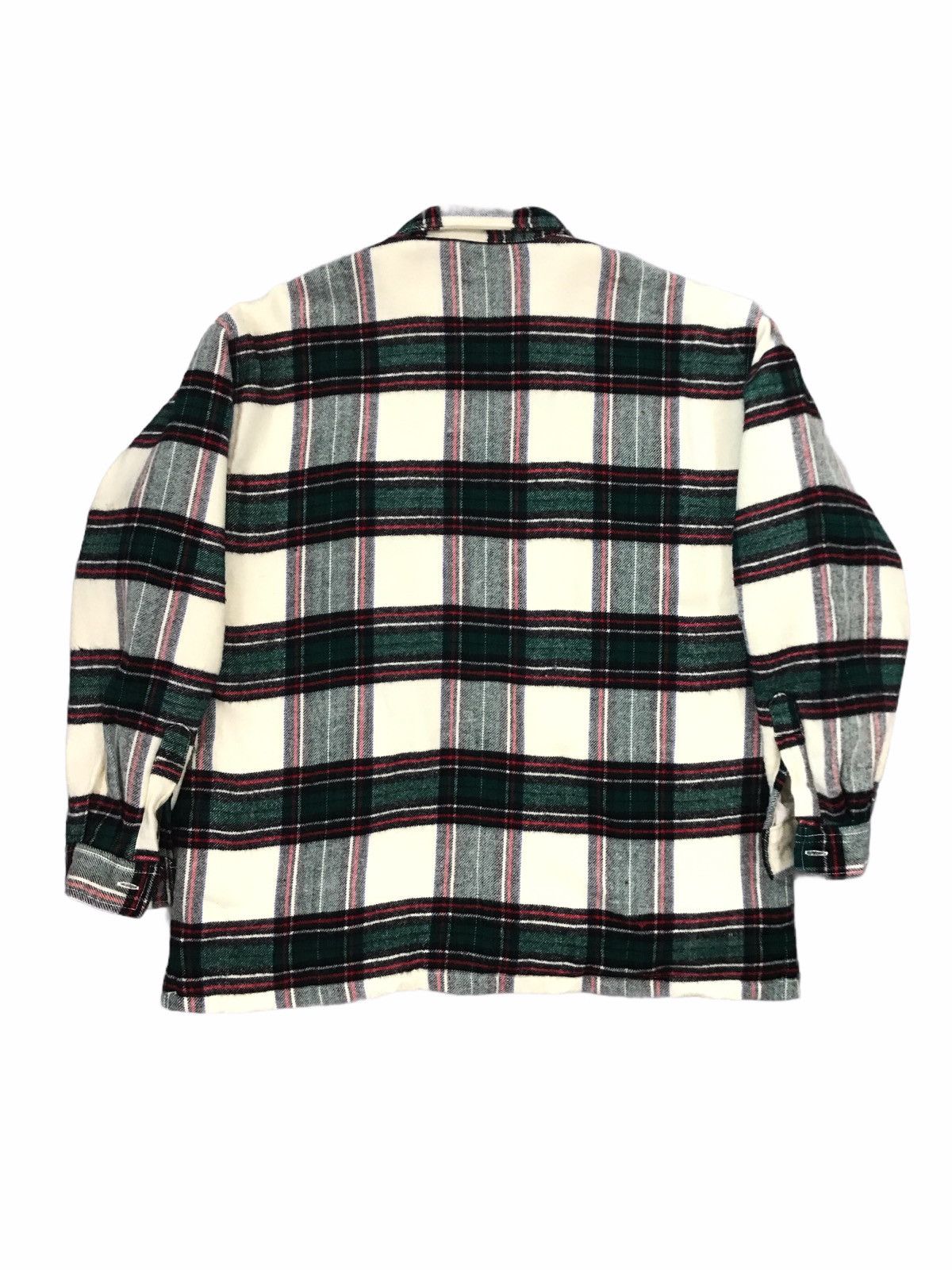 Japanese Brand Studio Canal Japan Sherpa Checkered Jacket Size US L / EU 52-54 / 3 - 3 Thumbnail