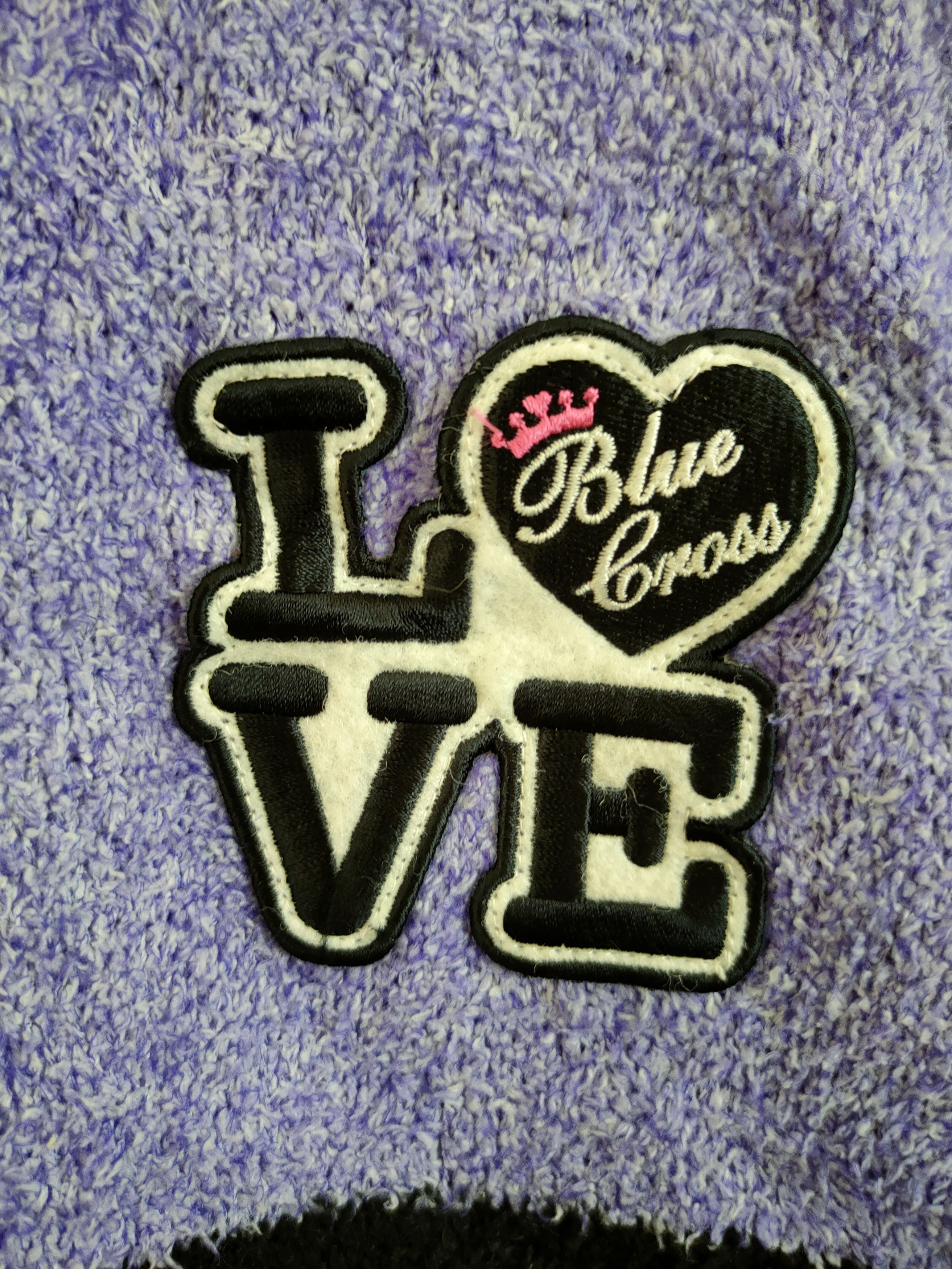 Vintage DL Blue Cross Spicy Label purple cardigan fleece #46-910 Size L / US 10 / IT 46 - 4 Thumbnail