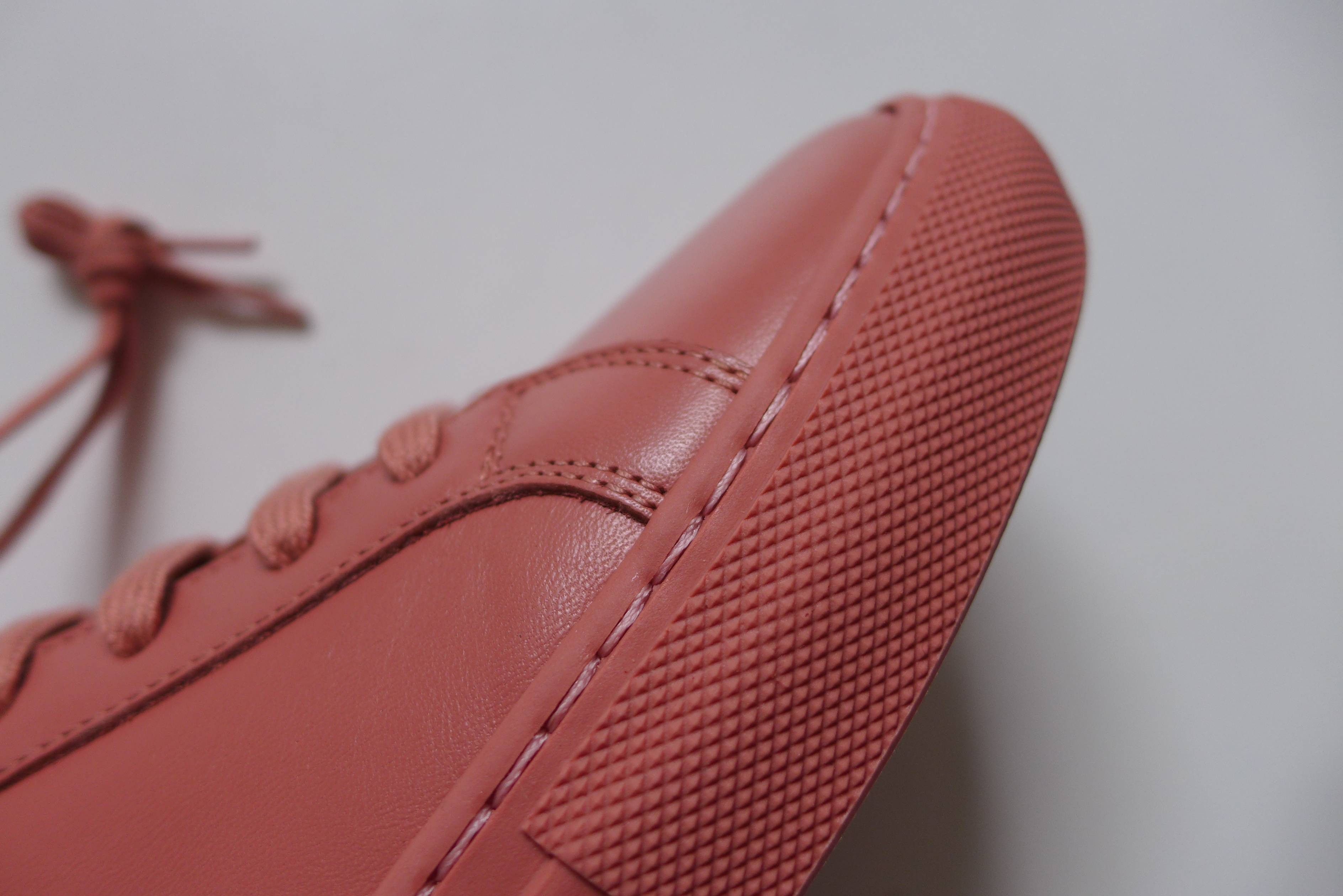 Common Projects Common Projects Achilles Sneakers - Antique Rose Leather Size US 8 / EU 41 - 9 Thumbnail