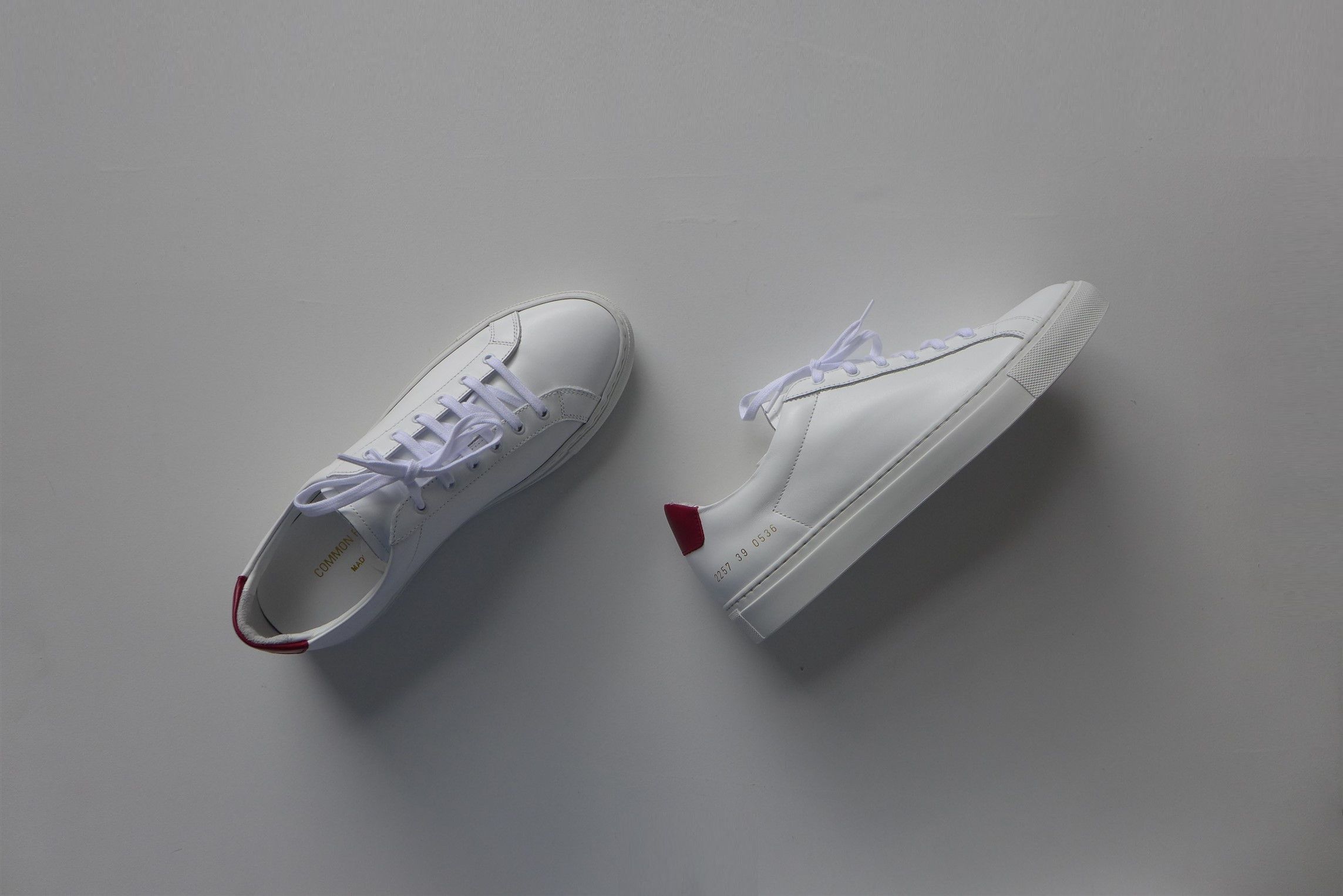 Common Projects Common Projects Retro Sneakers - White/Red Size US 6 / EU 39 - 8 Thumbnail