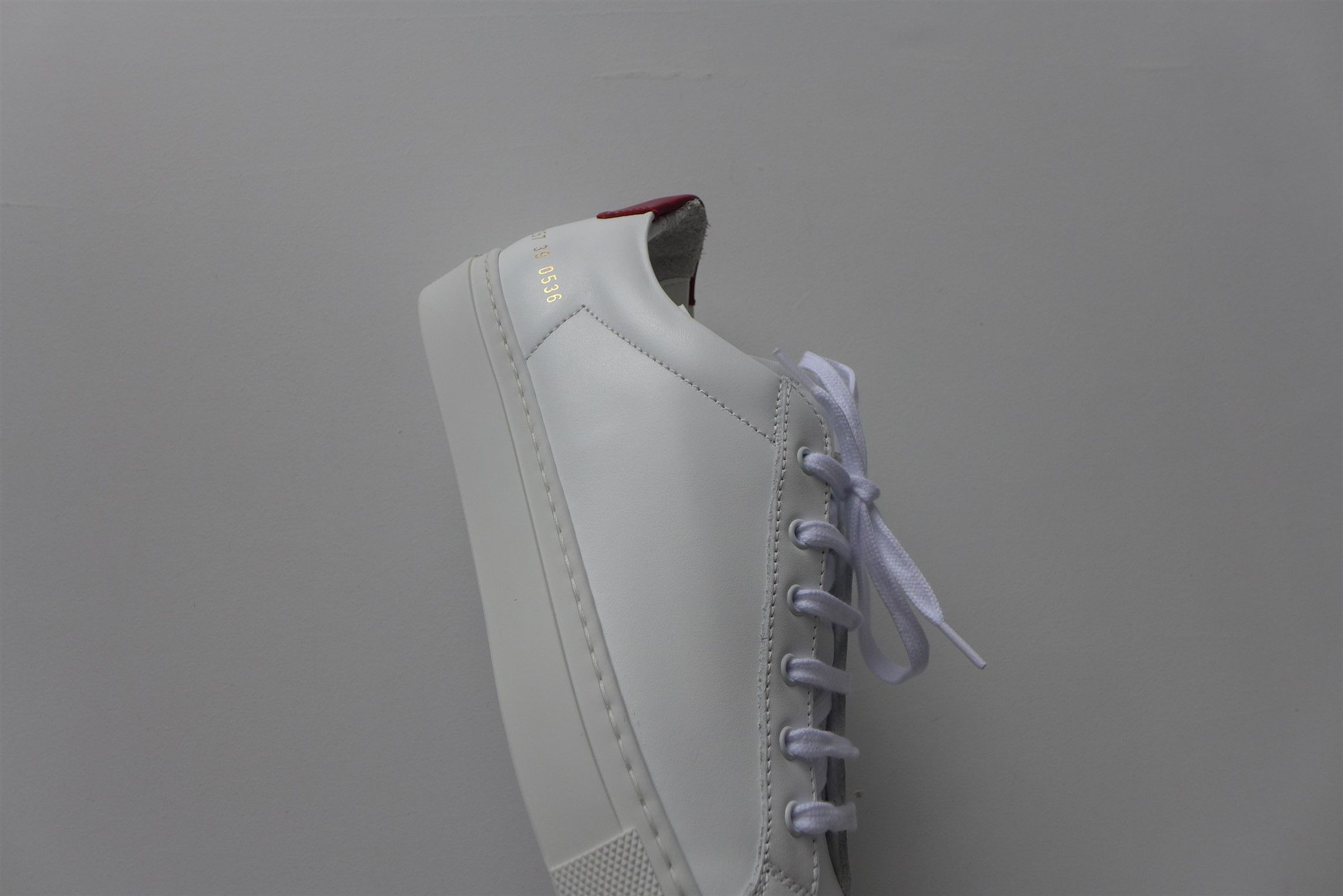Common Projects Common Projects Retro Sneakers - White/Red Size US 6 / EU 39 - 11 Thumbnail