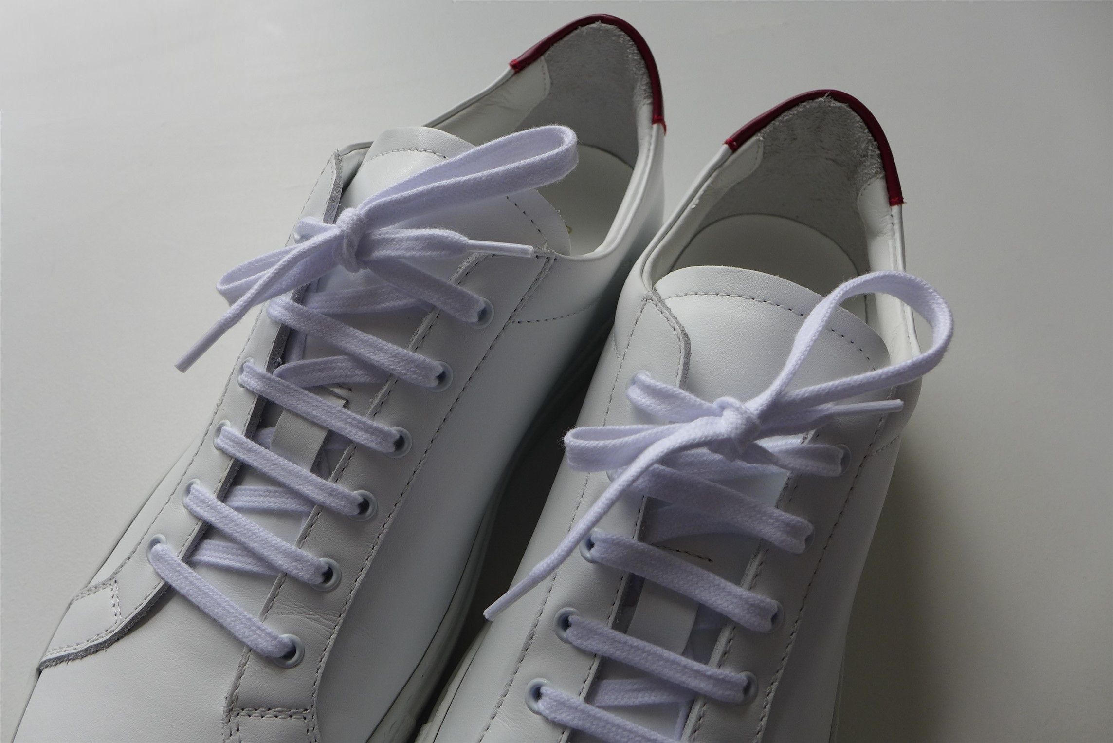 Common Projects Common Projects Retro Sneakers - White/Red Size US 6 / EU 39 - 5 Thumbnail