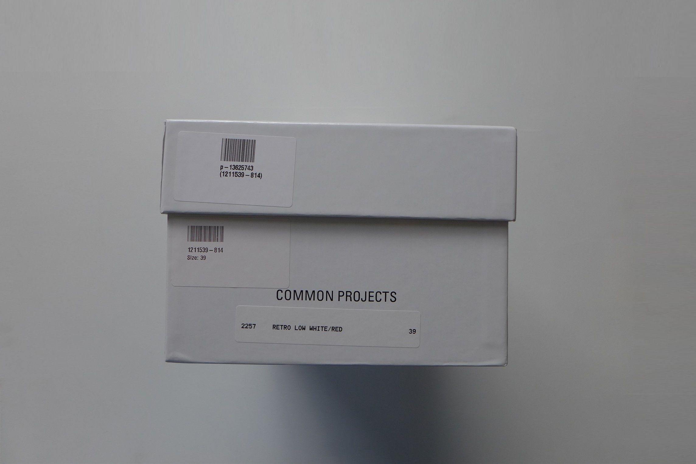 Common Projects Common Projects Retro Sneakers - White/Red Size US 6 / EU 39 - 16 Thumbnail