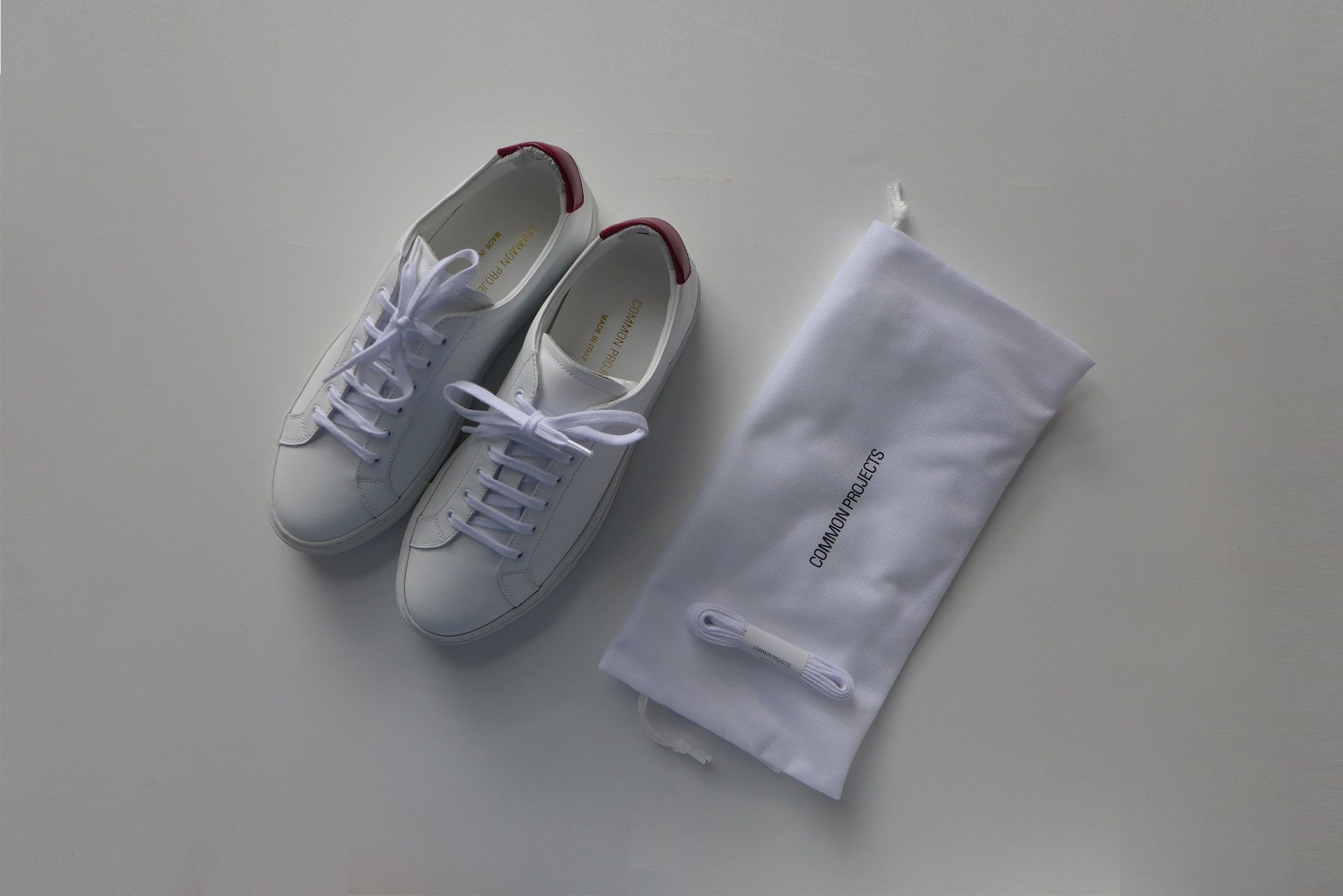 Common Projects Common Projects Retro Sneakers - White/Red Size US 6 / EU 39 - 4 Thumbnail