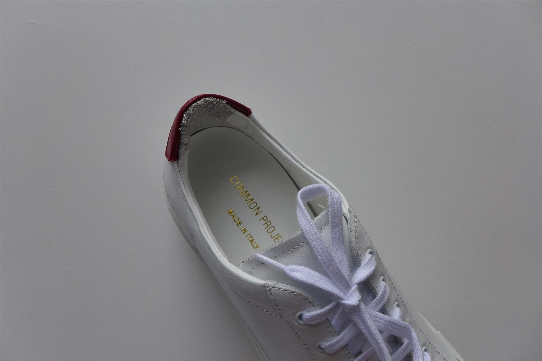 Common Projects Common Projects Retro Sneakers - White/Red Size US 6 / EU 39 - 12 Thumbnail