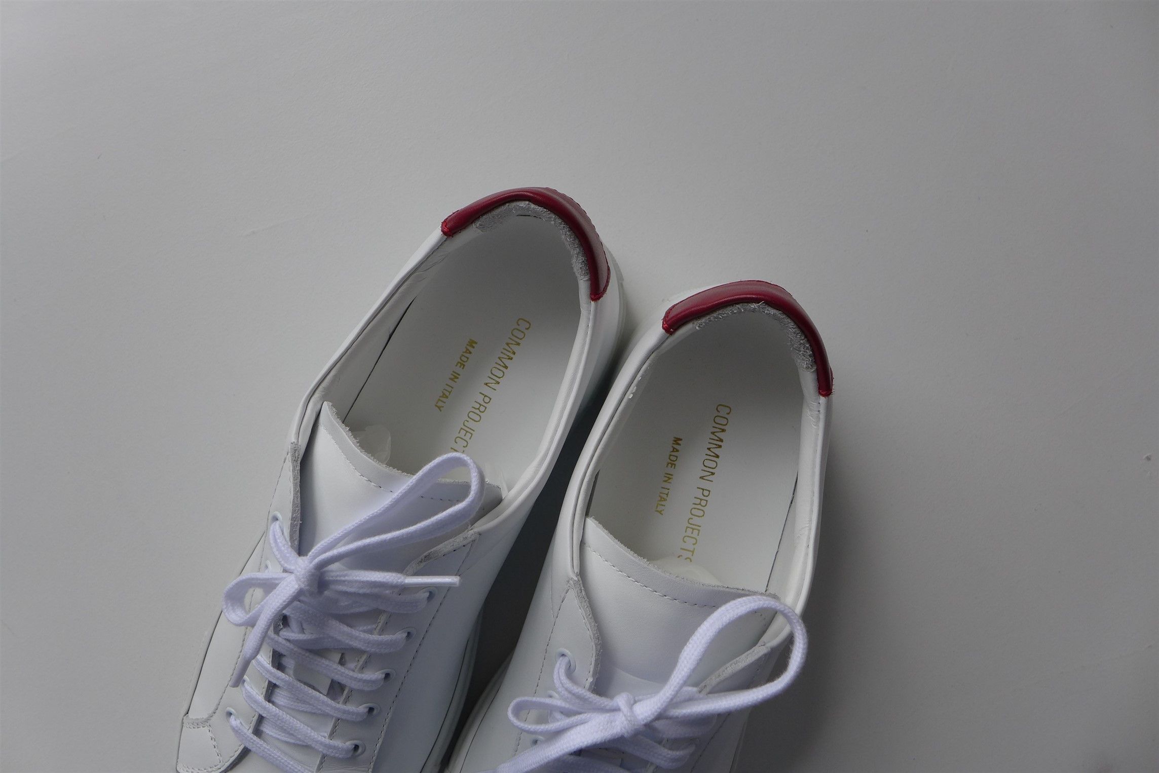 Common Projects Common Projects Retro Sneakers - White/Red Size US 6 / EU 39 - 6 Thumbnail