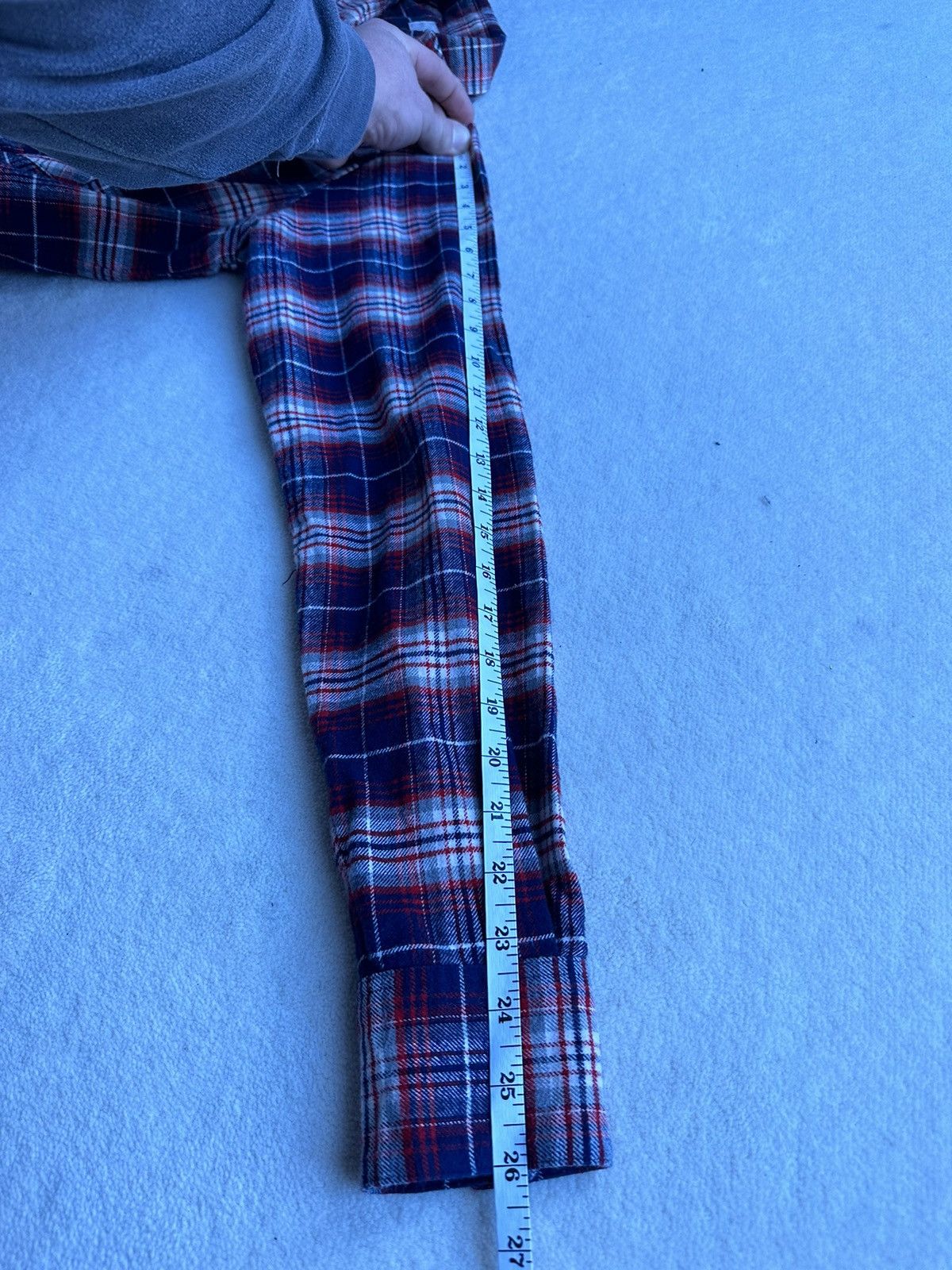 Celine × Hedi Slimane $970 FW21 Celine Teen Knight Flannel shirt Hedi Slimane Size US M / EU 48-50 / 2 - 9 Thumbnail